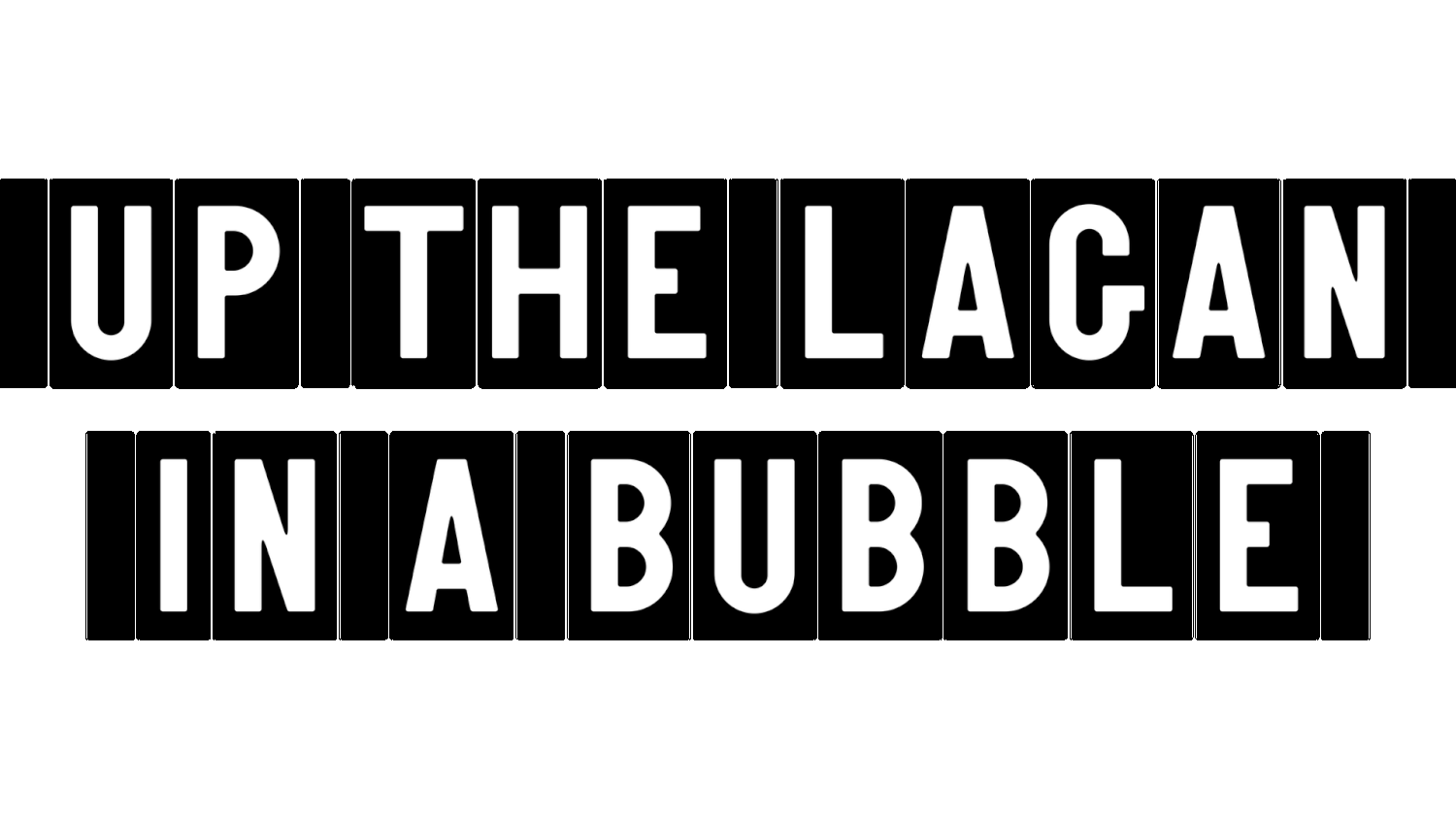 Up The Lagan in a Bubble