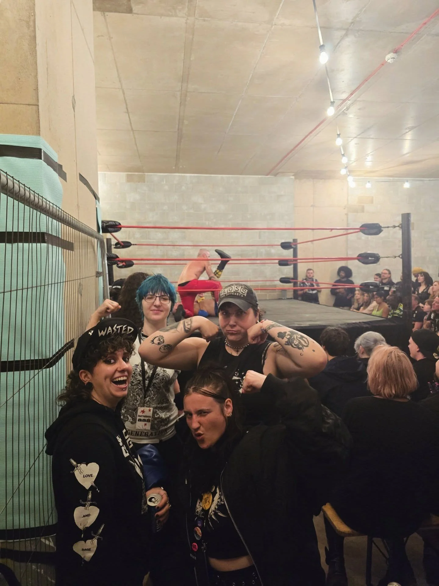 We are honoured to have a new song out with our besties and mega babes @shootingdaggers_hc 💓 The song, Loud Mouths, encapsulates everything that this scene is for and about, we are a community, we look after each other, we are not competition, we ar
