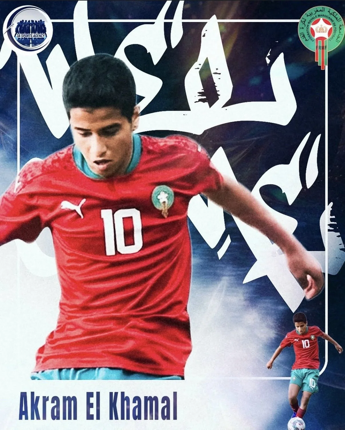 Close-up of a young man with short hair and earrings, smiling against a white background.