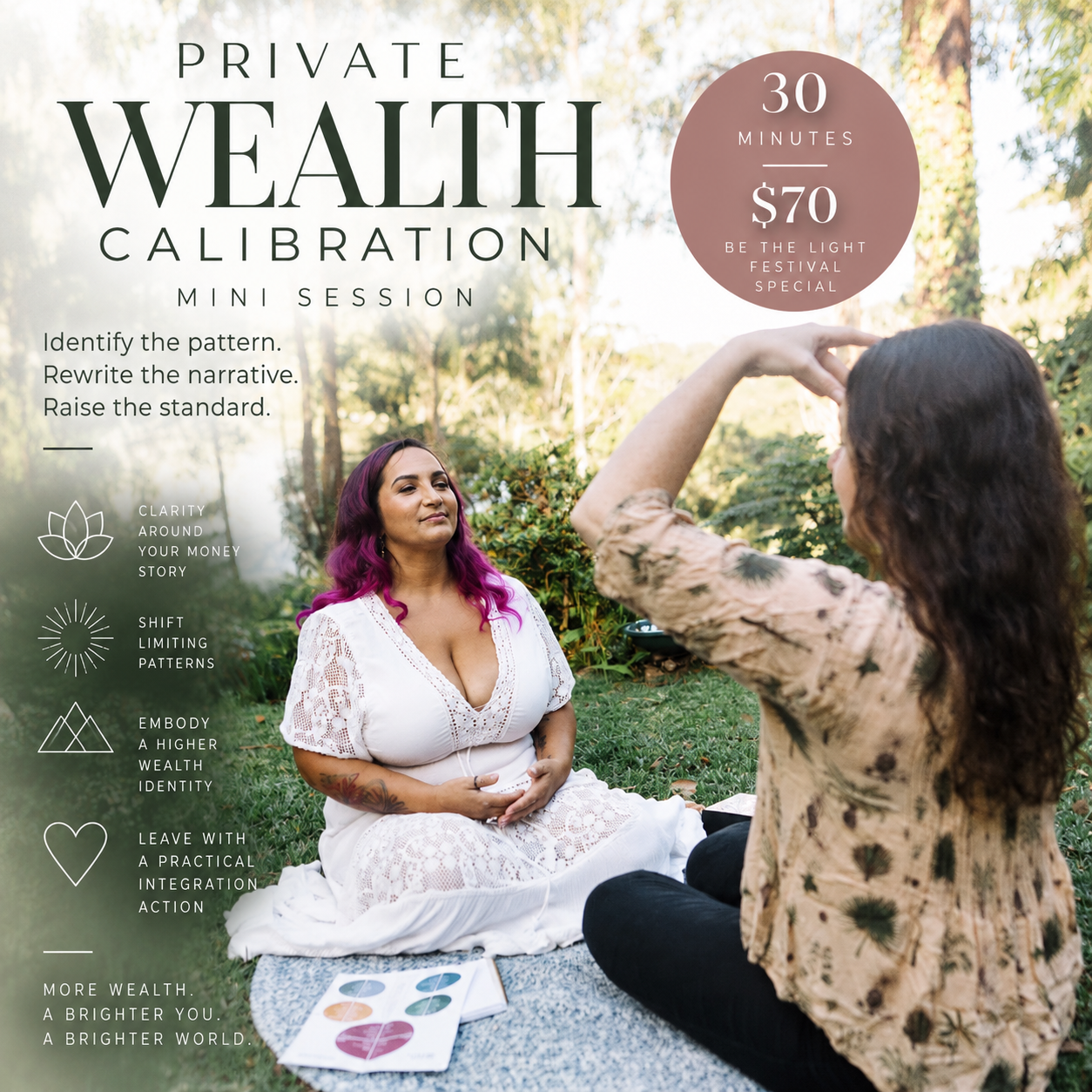 PRIVATE WEALTH CALIBRATION — MINI SESSION (Be The Light Special)