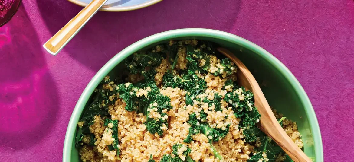 Chef Troy’s Herbed Quinoa with Kale