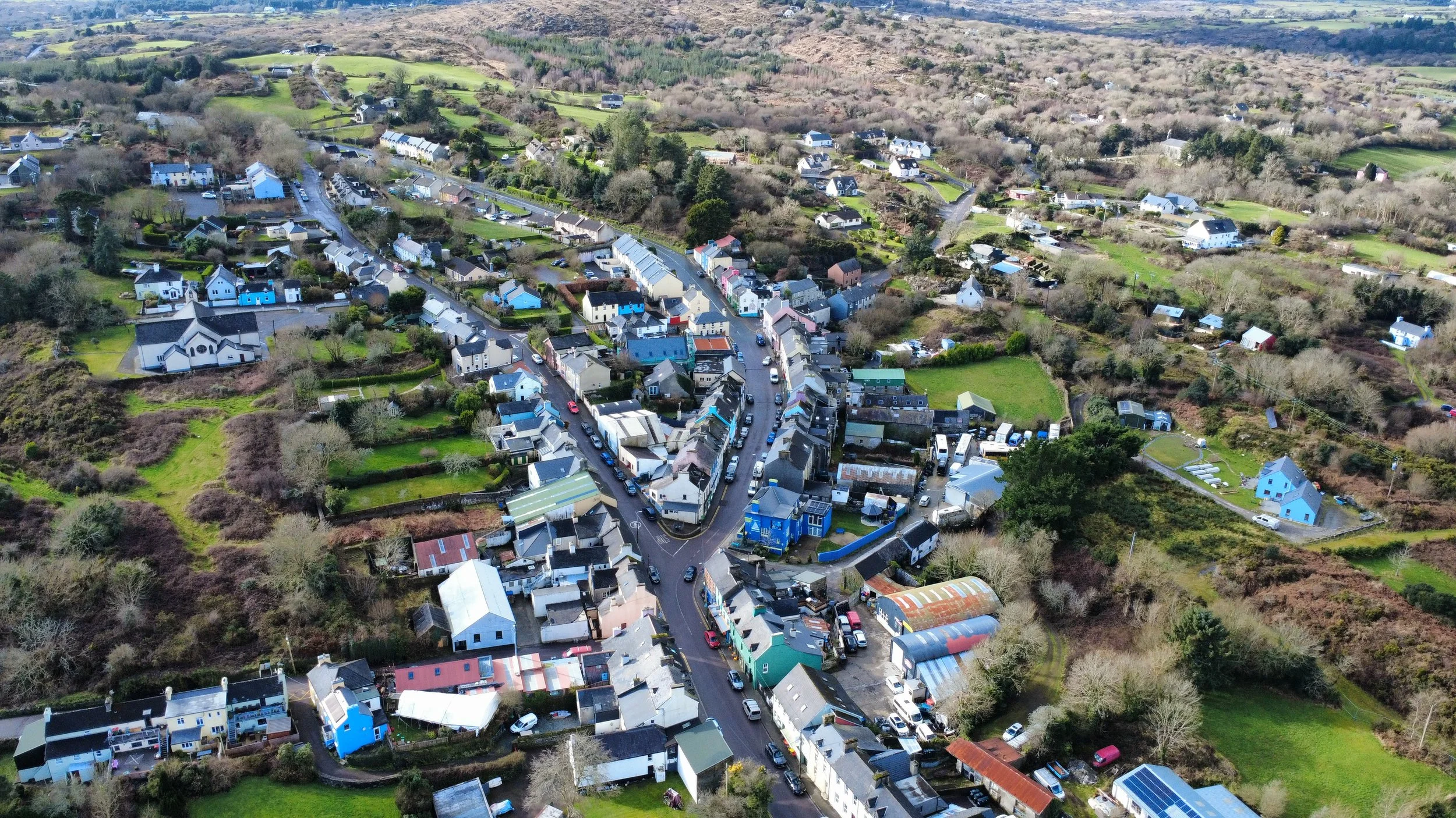 Ballydehob Village €25.00(8x10) €15.00(6x8)