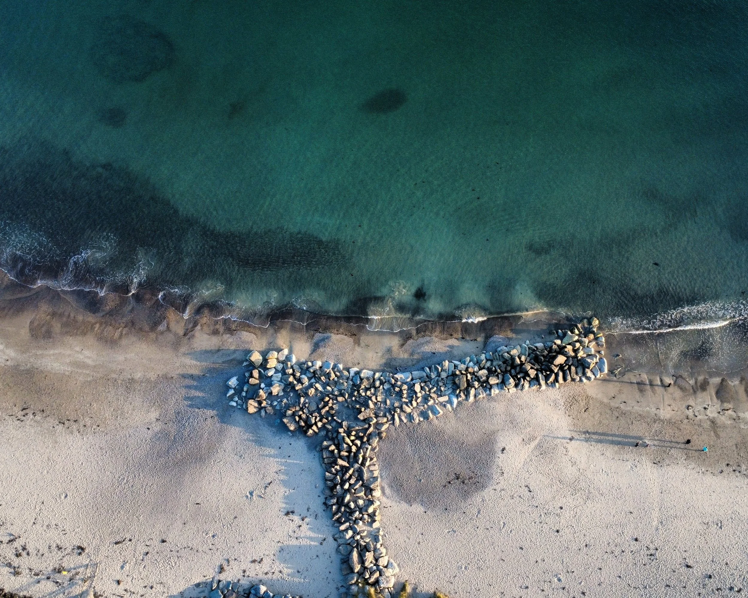 Warren beach from above €25.00(8x10) €15.00(6x8)