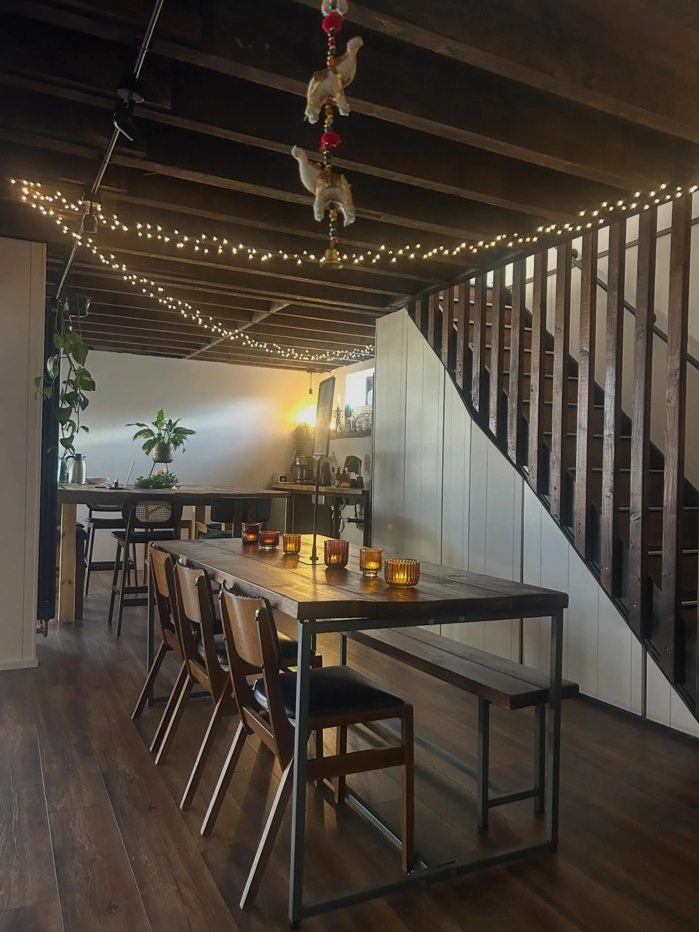 [the.space] 
Eclectic &amp; Exclusive event space to hire for many different style of events, workshops and wellbeing sessions. 
Giving people on the community the opportunity to connect with like minded people in a stunning environment with high vib