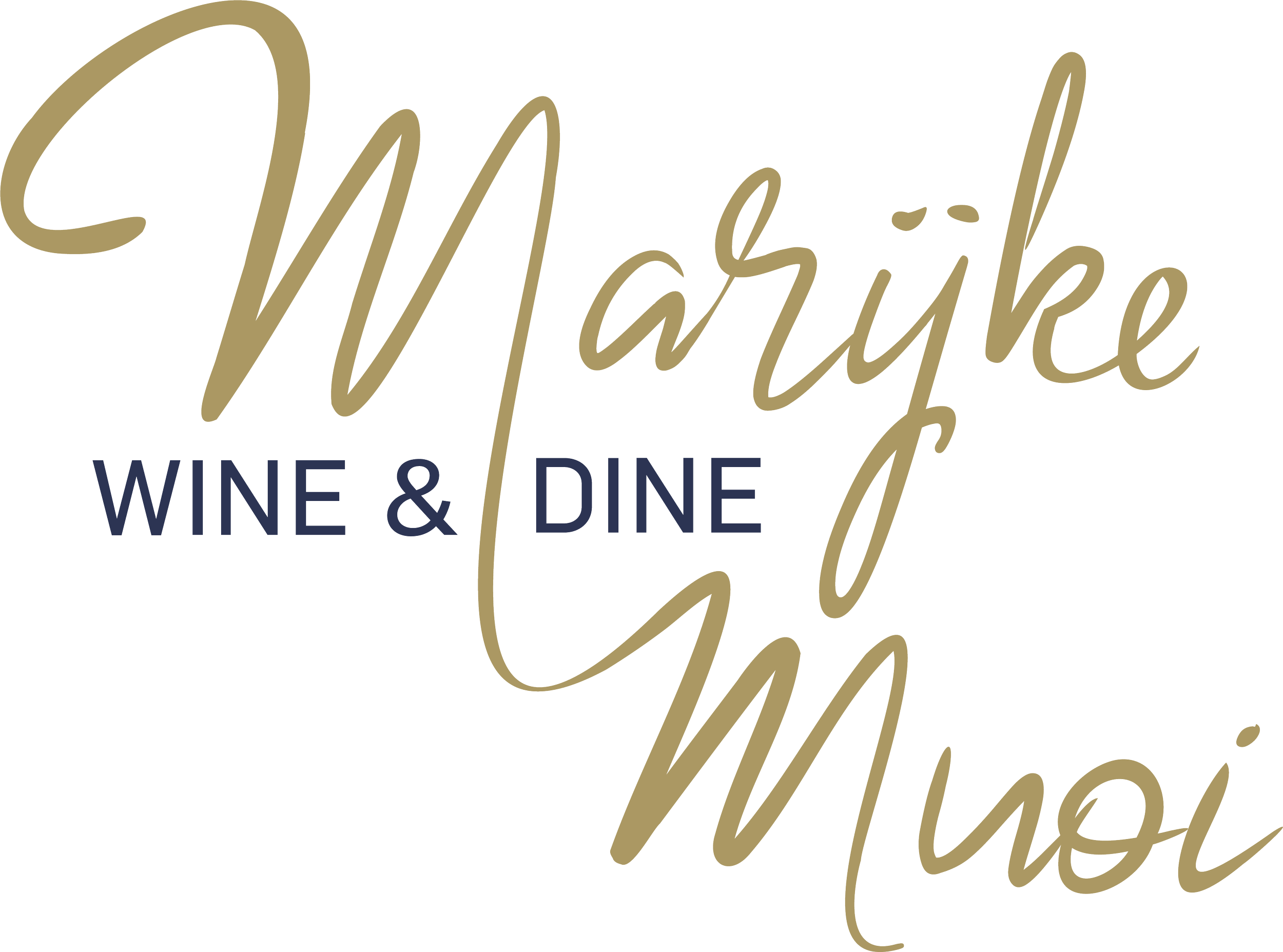Logobeschrijving van Marijke, een wijn- en eetcafé in Mooi.