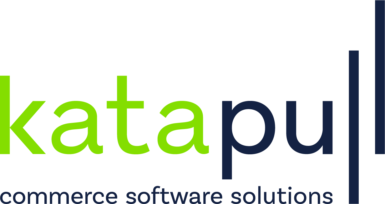 Logo van Katapull, een bedrijf dat e-commerce software-oplossingen aanbiedt.