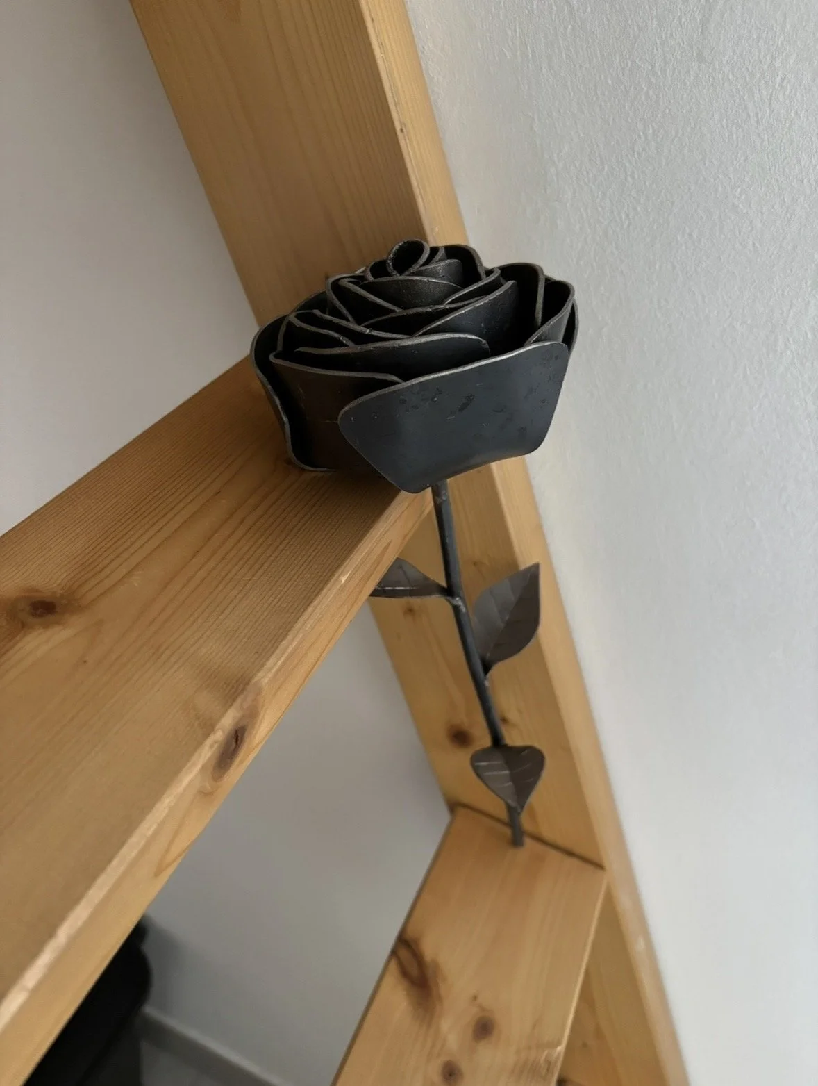 Rosa Artigianale in Lamiera