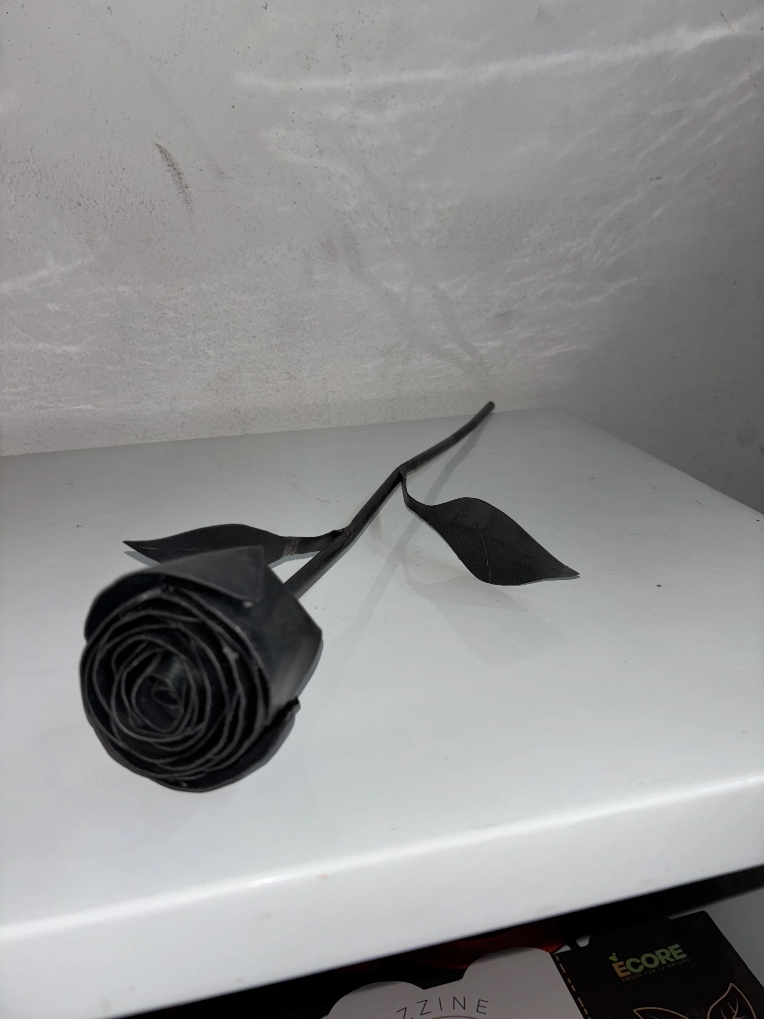 Rosa Artigianale in Lamiera