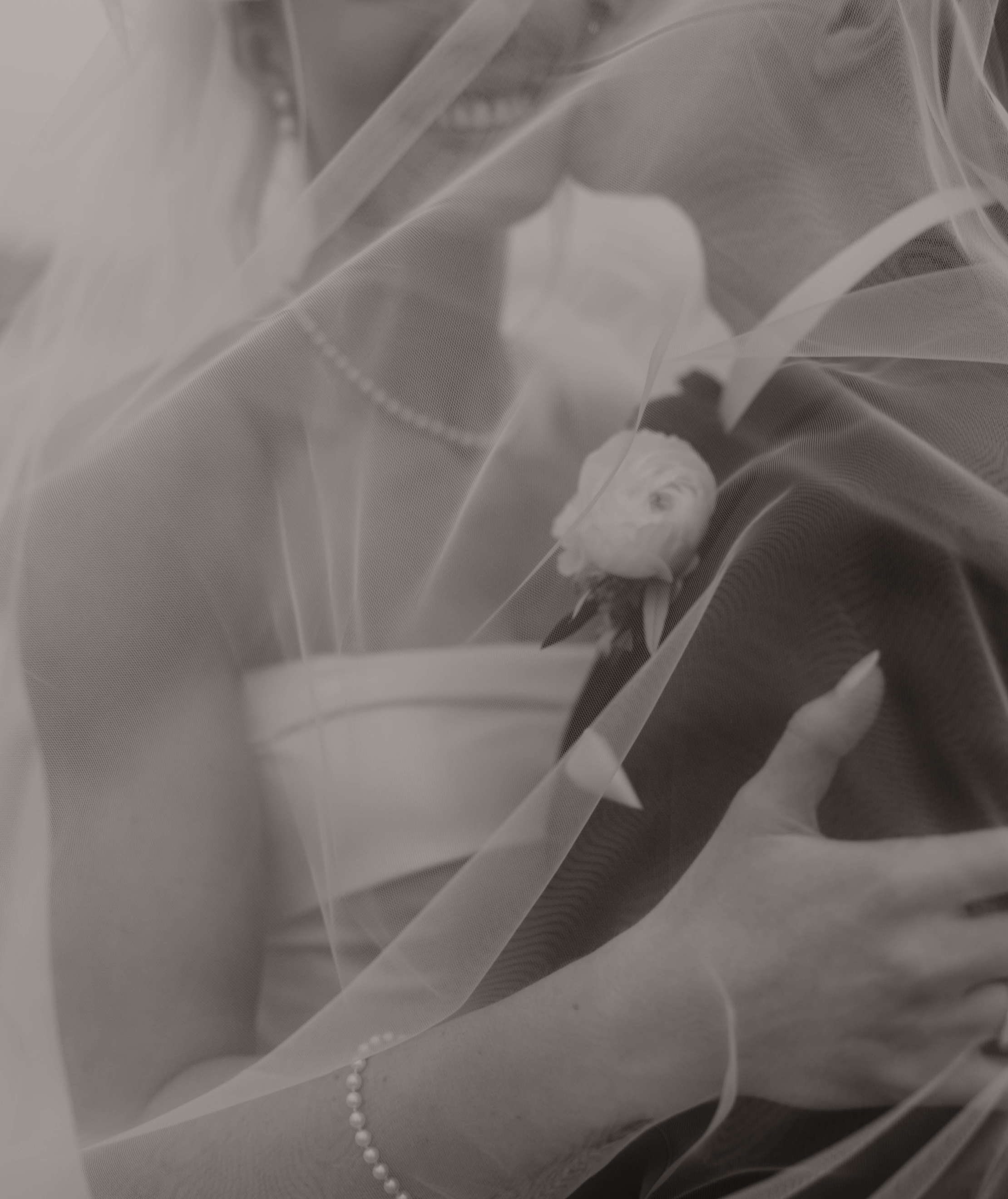 Photographie de détail d'organisation de mariage