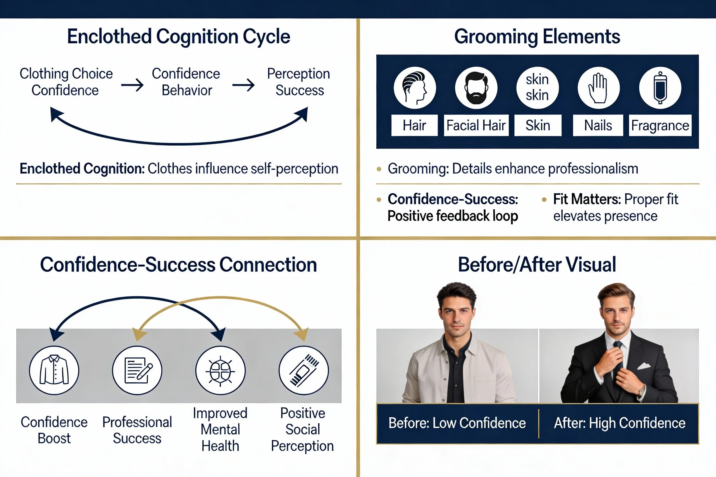 The Psychology of Men's Style – How Dressing Well Transforms You