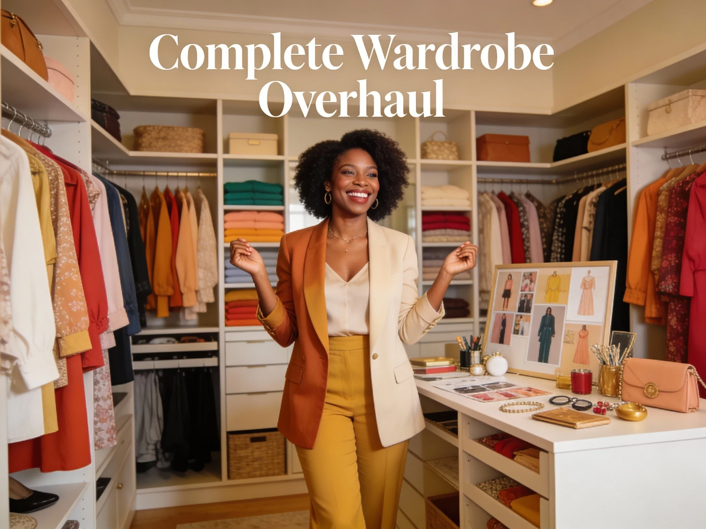 COMPLETE WARDROBE OVERHAUL