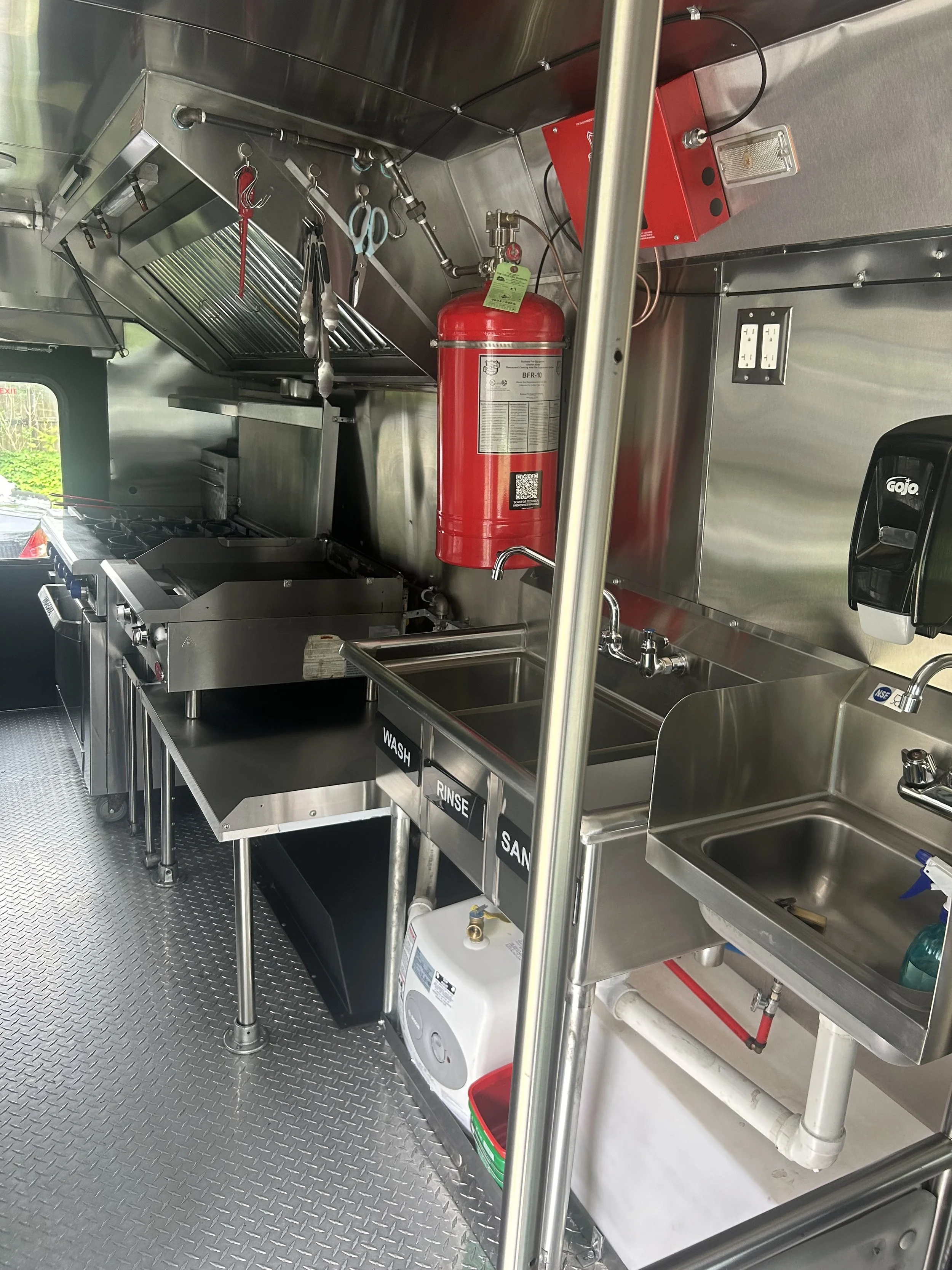 Well-maintained food truck ready for daily commercial operation