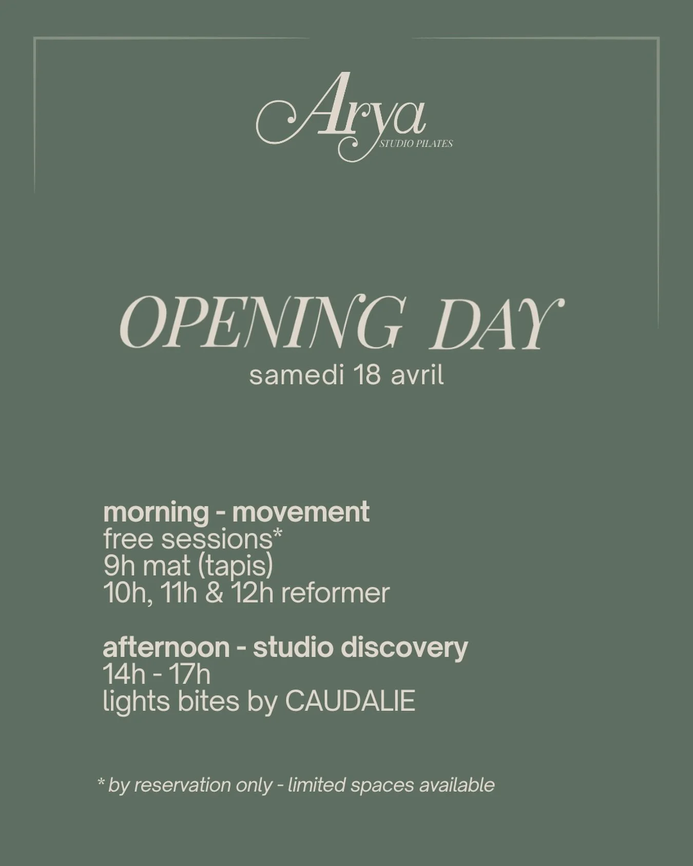 BREAKING NEWS - SAVE THE DATE.

#openingday #pilatesliege