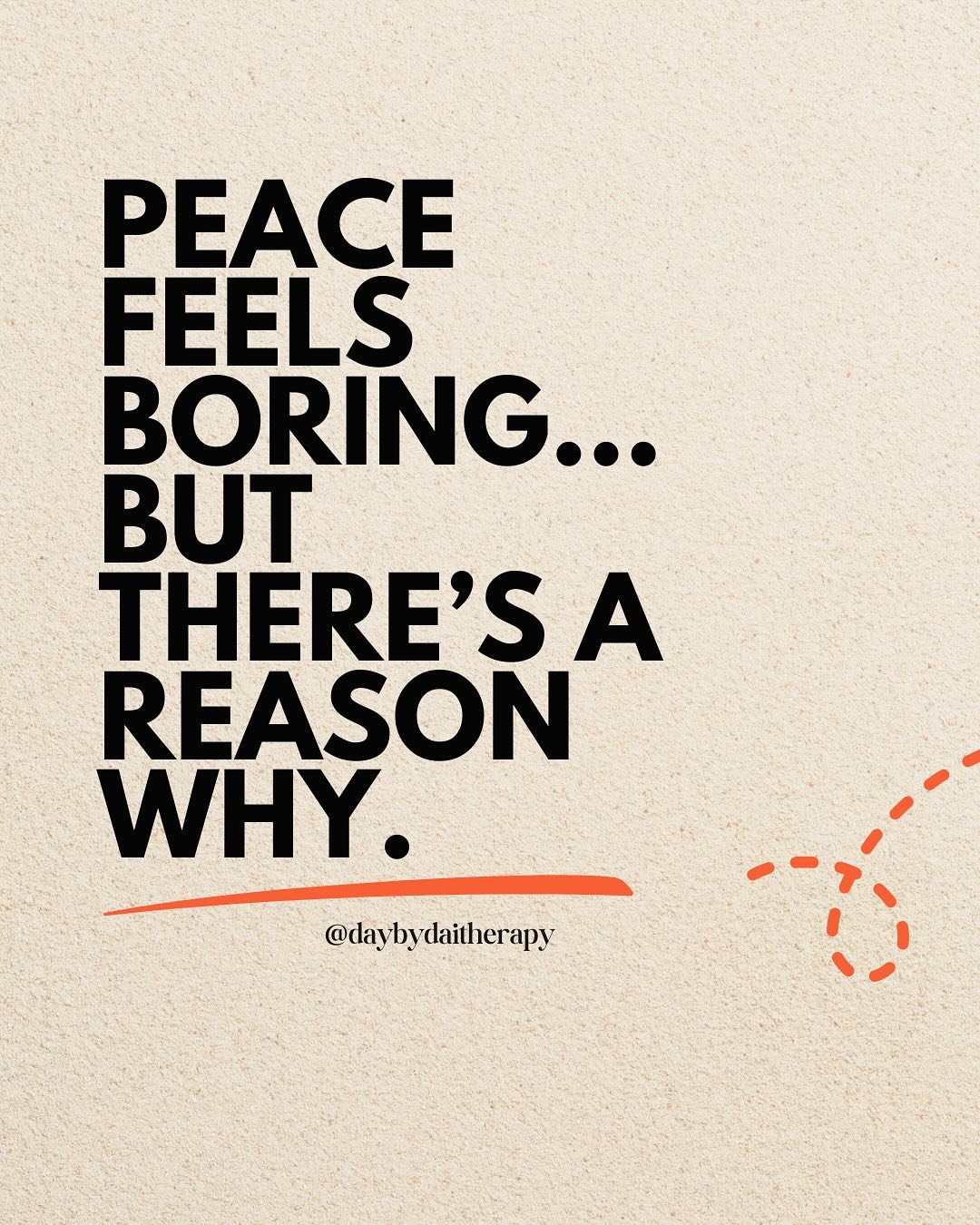 If peace feels uncomfortable, your nervous system may still be adjusting to safety.

Chaos is stimulating.
Calm is regulating.
Healing is learning the difference 🤍

Save this if you&rsquo;re learning how to feel safe in peace.

#mentalhealthawarenes