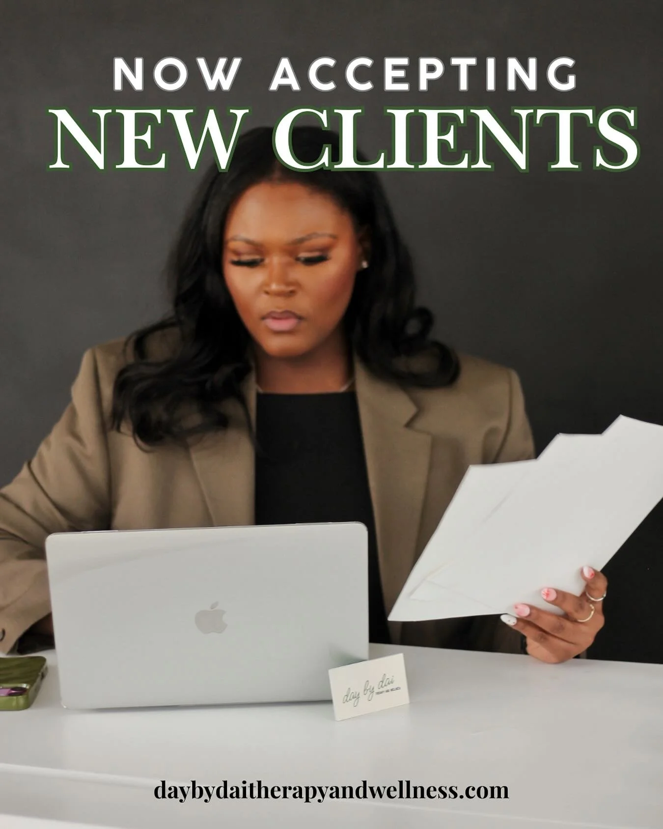 My private practice is officially open, and I&rsquo;m now accepting new clients for virtual therapy sessions 💻

This is your space to heal, grow, and become a better version of yourself.

I am currently accepting private pay clients, with a few slid