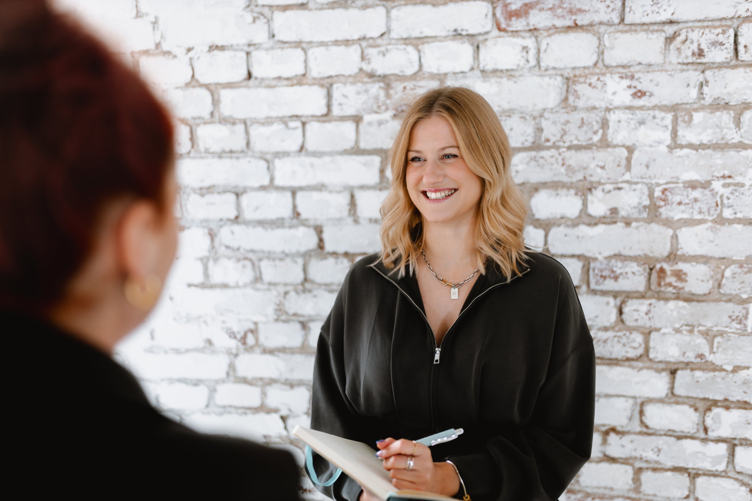 Gesprächssituation im Coaching zur Stressbewältigung