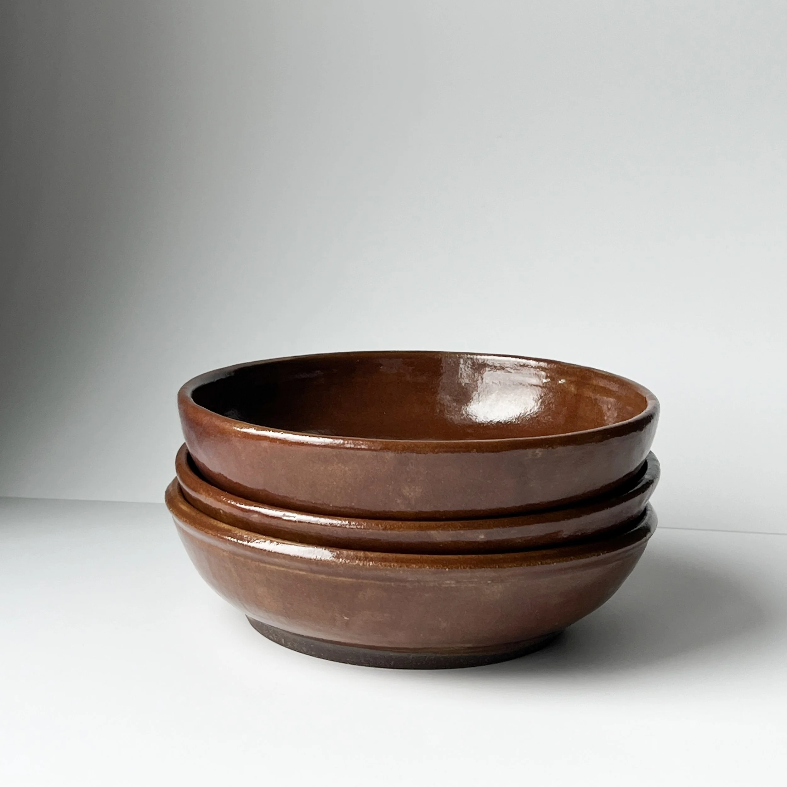 "Leather" Pasta Bowls