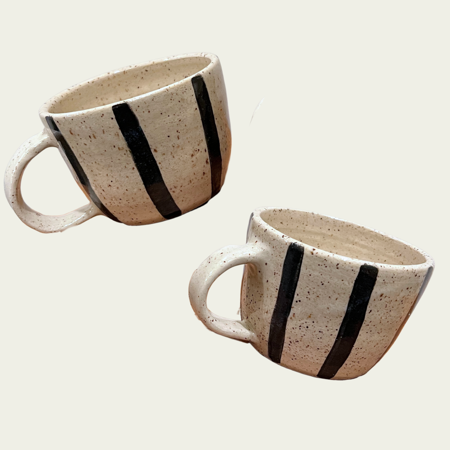 Striped Espresso Cups