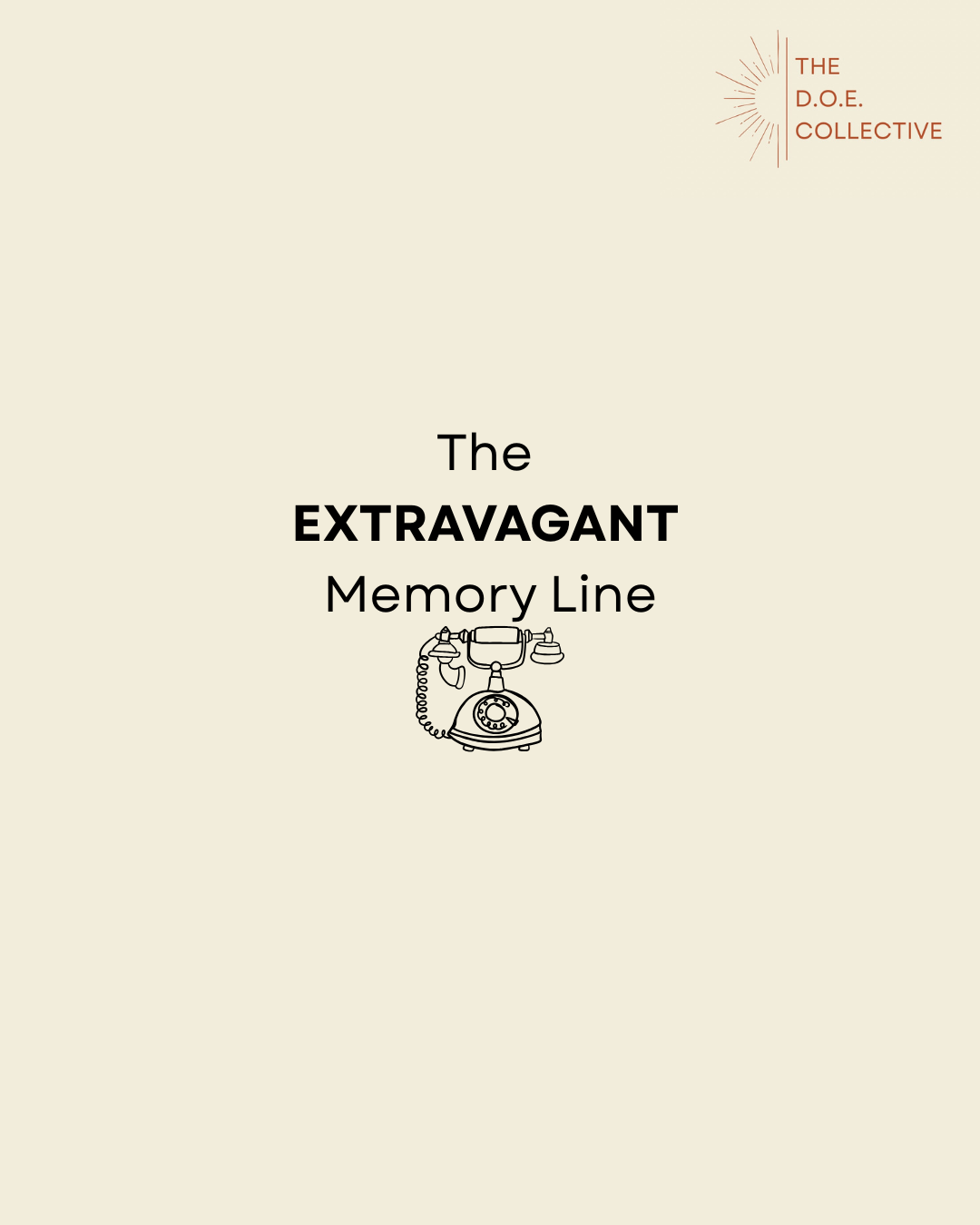 The Extravagant Memory Line