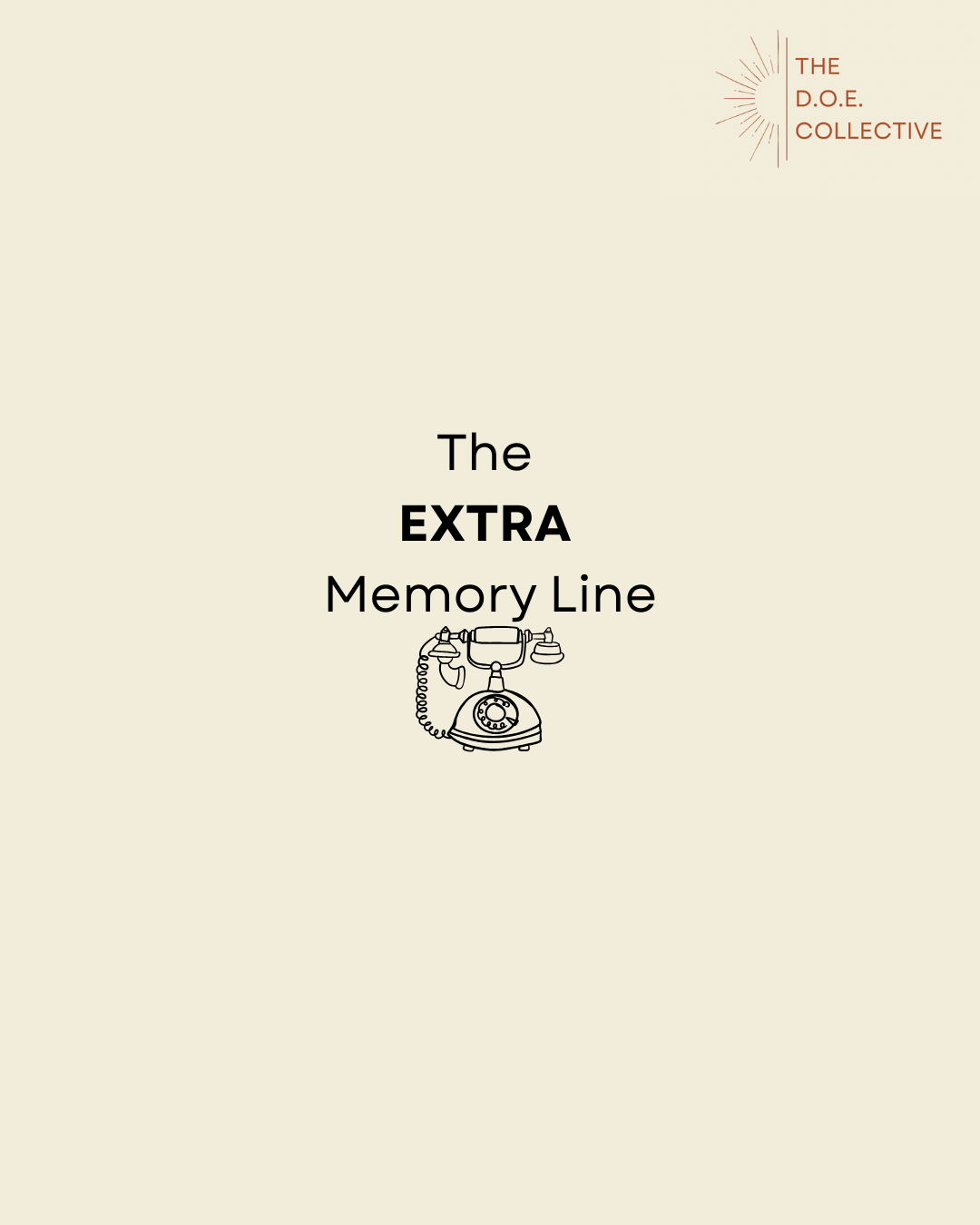 The Extra Memory Line