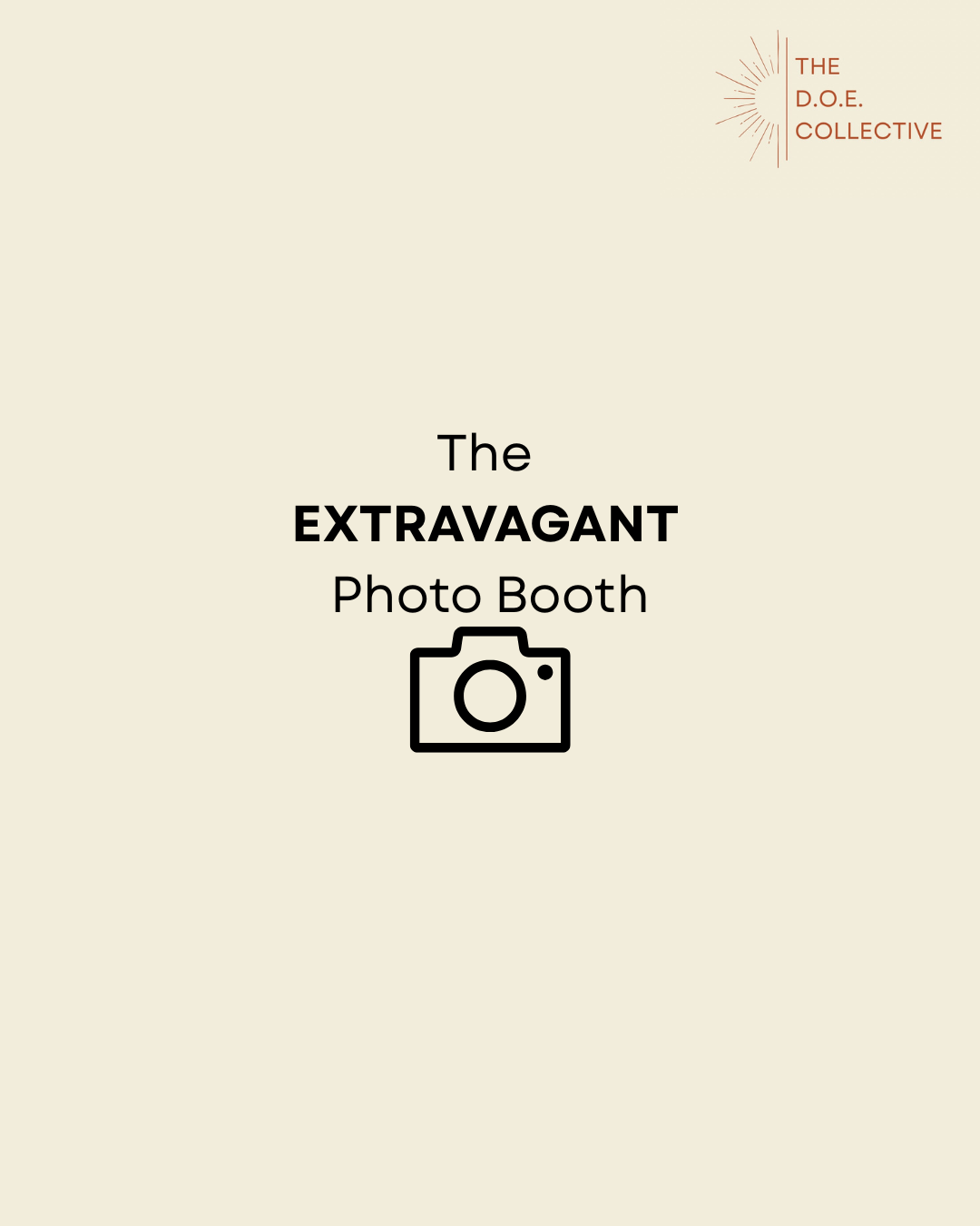 The Extravagant Photo Booth