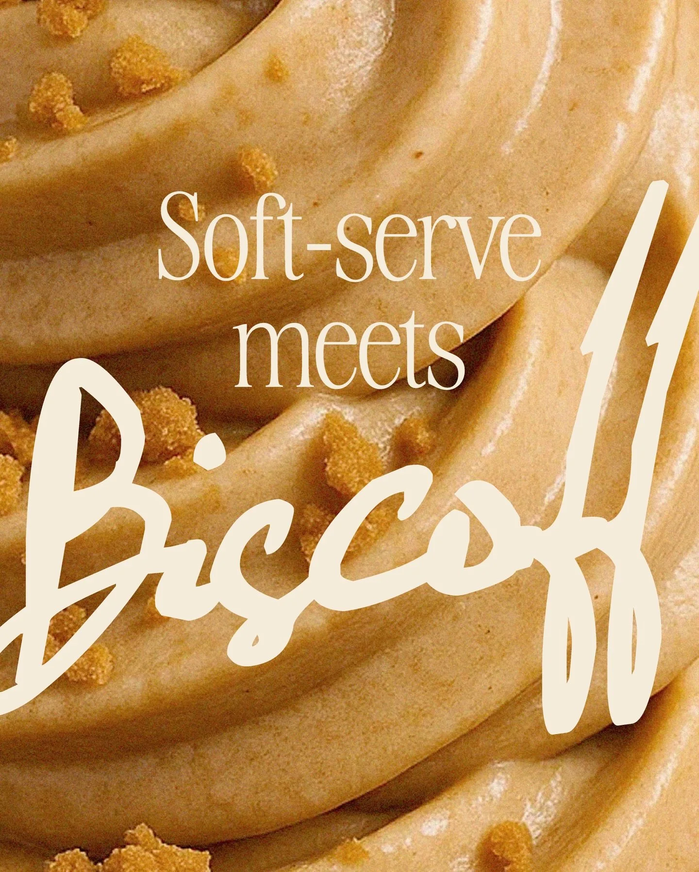 It&rsquo;s still Biscoff season 🤎🍦

Soft serve de Lotus, cremoso y balanceado.
Disponible por tiempo limitado.