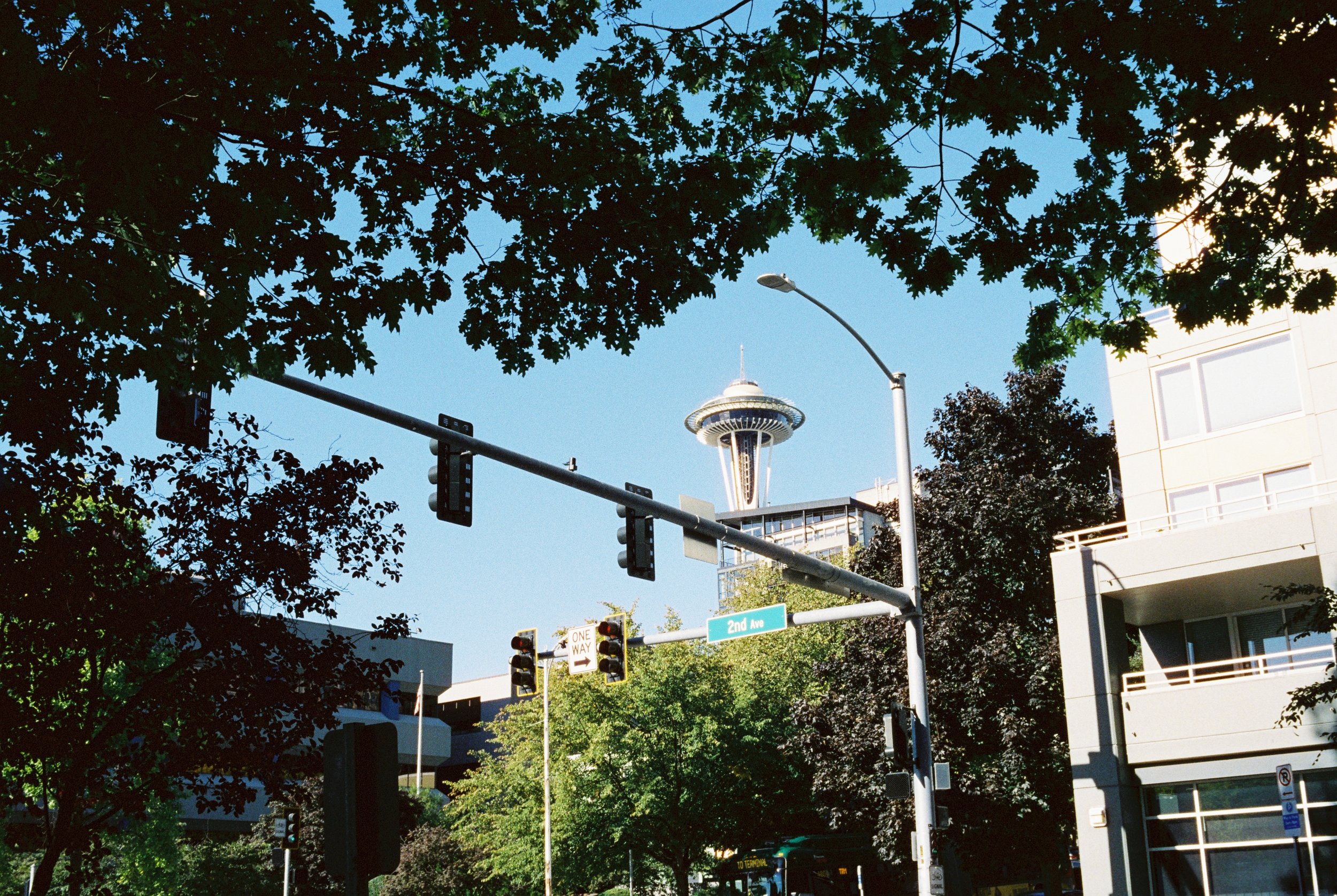 The Space Needle stands as a timeless symbol of Seattle’s spirit.
Hovering above the city skyline, it connects modern architecture with the vast landscape beyond.