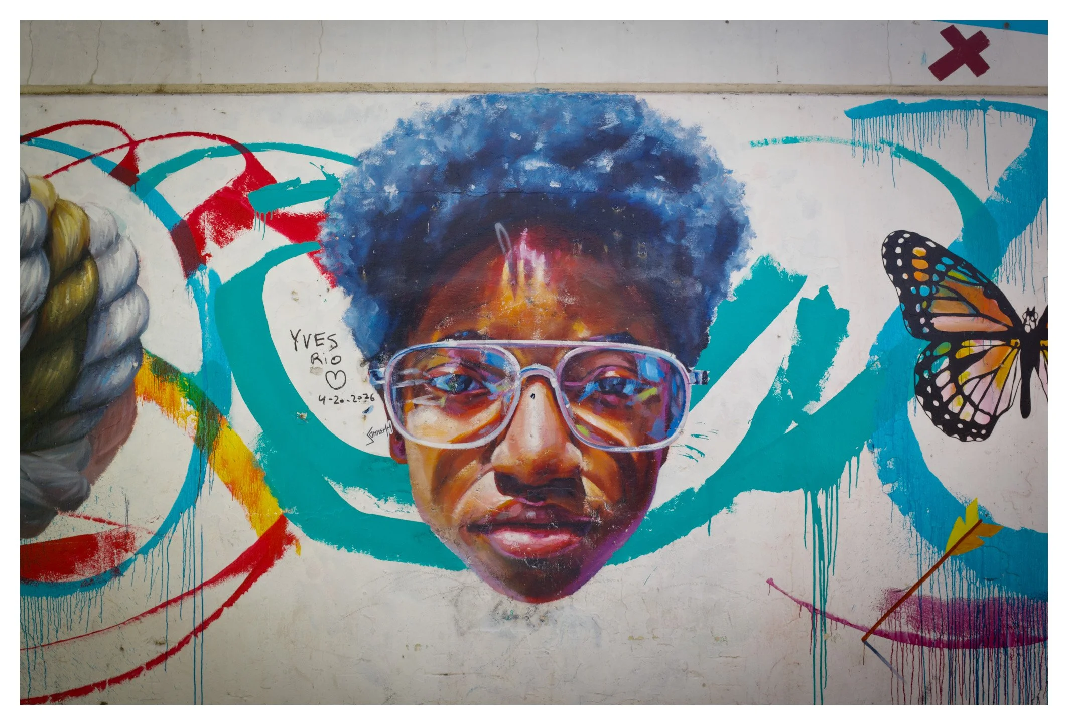 Bold colors and expressive details bring this mural to life, reflecting Chicago's thriving street art scene. A reminder that creativity can be found on every corner.