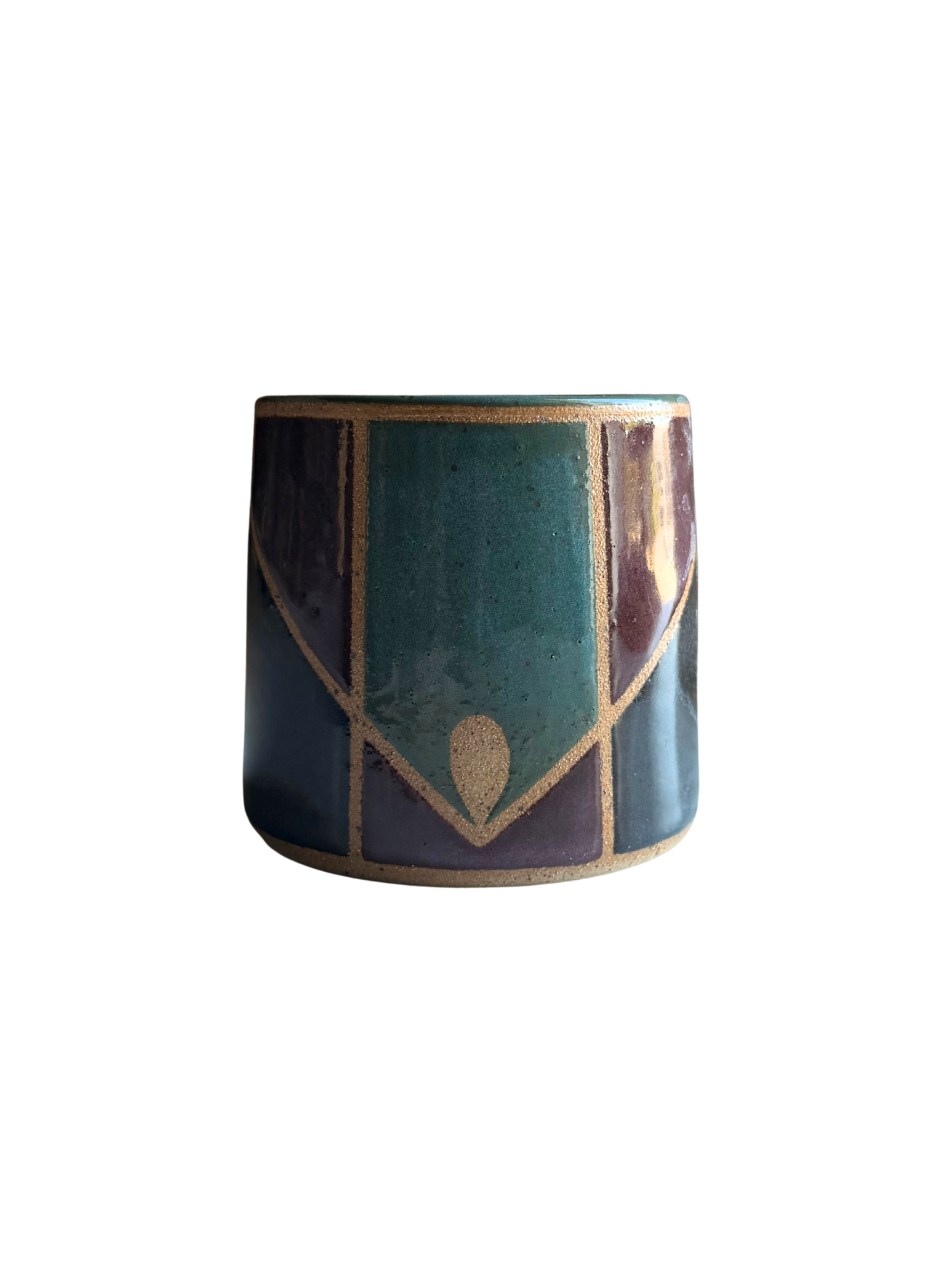 Ceramic STAINED GLASS Tumbler