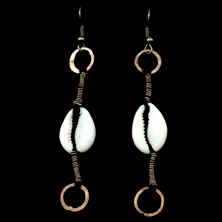 Koira Cowrie Earrings