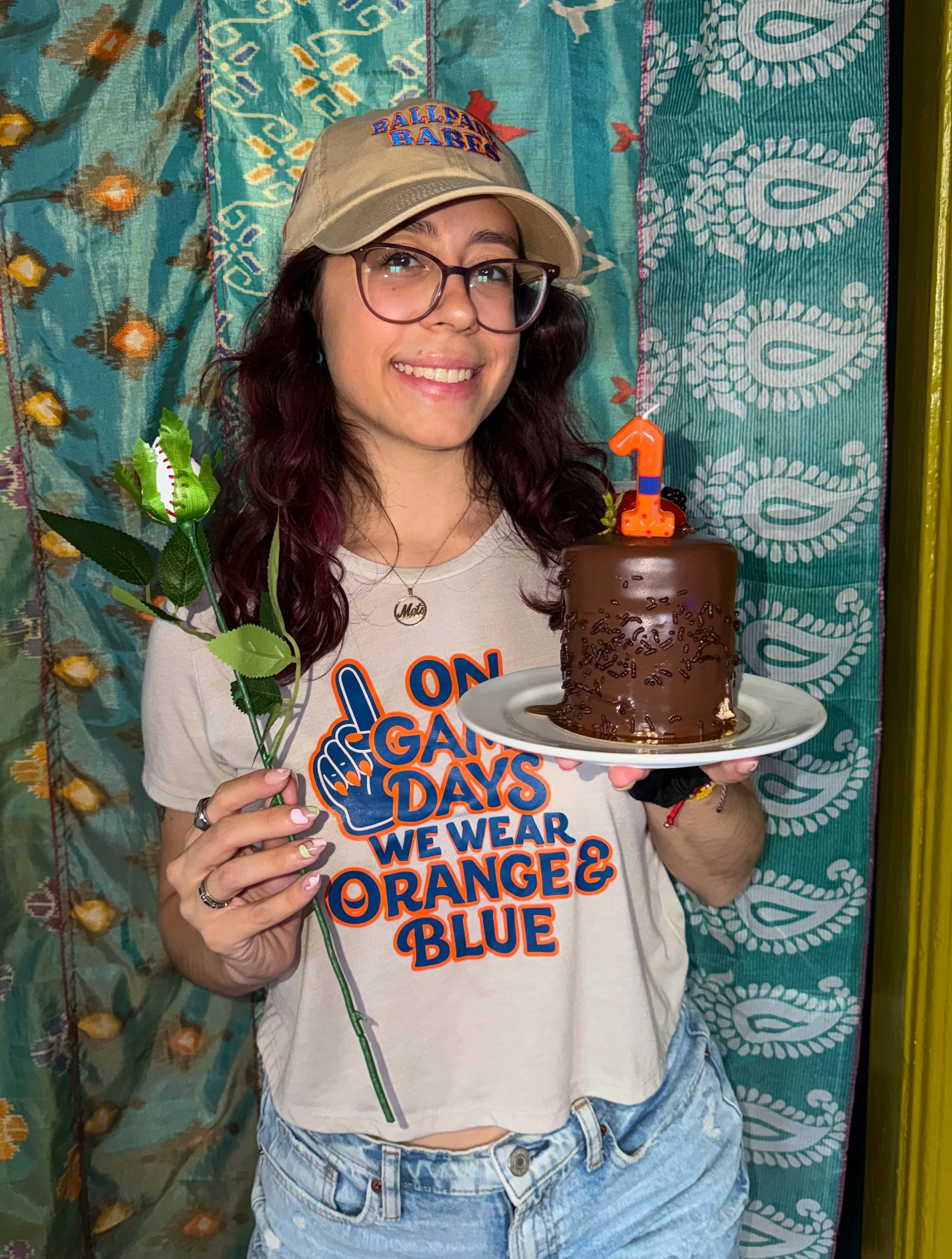 Thank you all for the love yesterday! 🧡💙 

1 year of Ballpark Babes and a Knicks win in the same day? I couldn&rsquo;t have asked for a better way to celebrate. 

Thank you for supporting this little dream of mine, cheering on New York with me, and