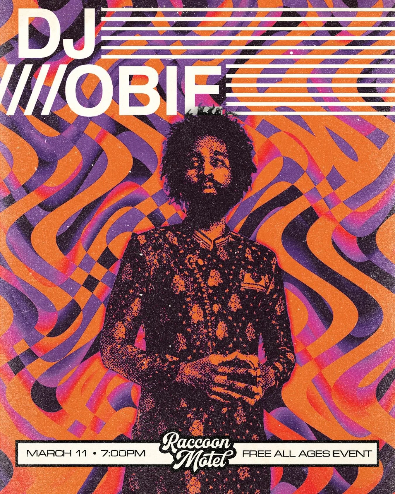 Don&rsquo;t miss ur chance to shake off the office blues and come dance for another @thedjobie midweek takeover&mdash; all the good tunes to move to and push ya thru to the weekend. 

MARCH 11 7 PM free all ages, Raccoon Motel. rsvp on dice.fm