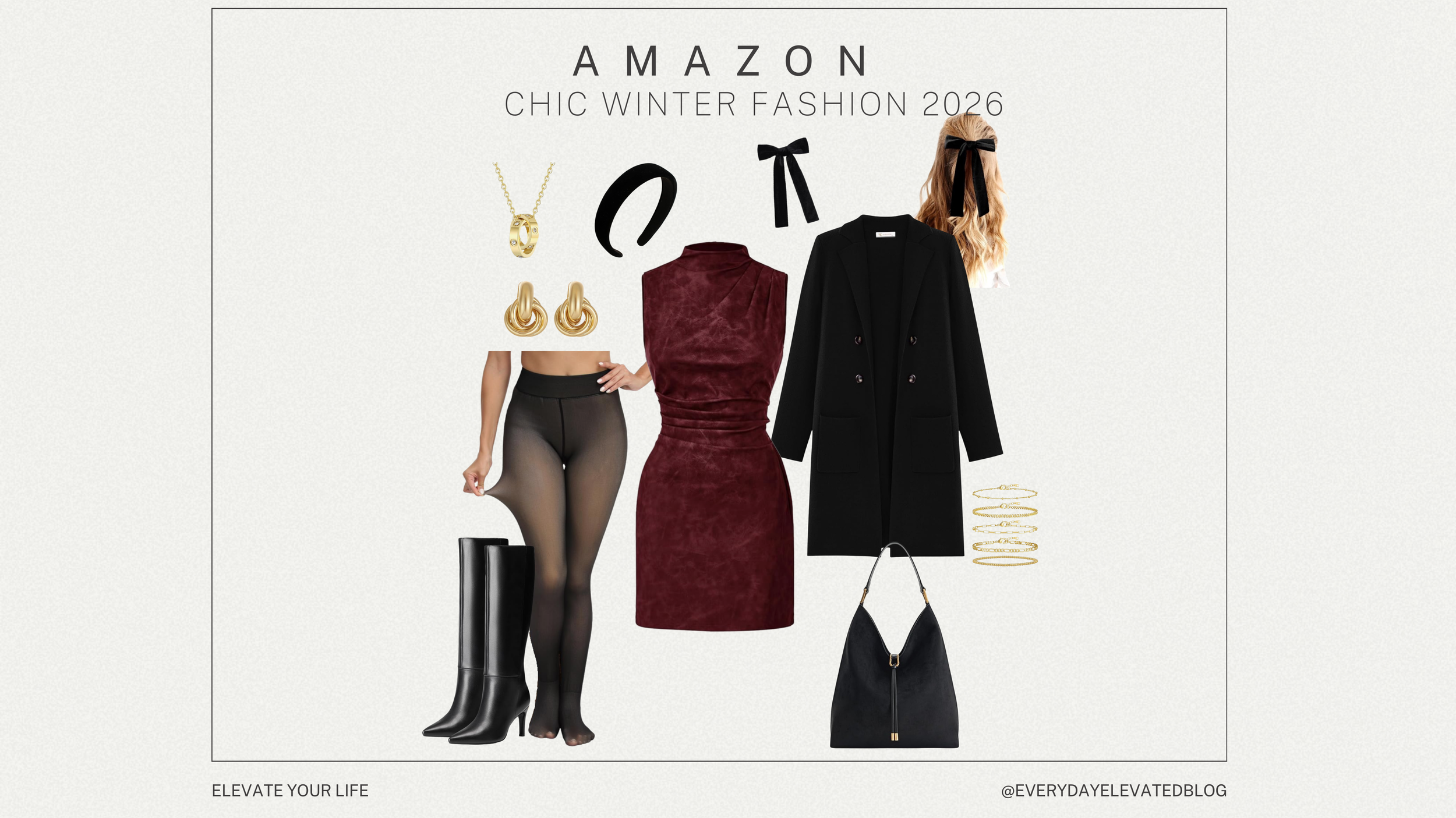 Chic Winter Date Night Outfit Idea