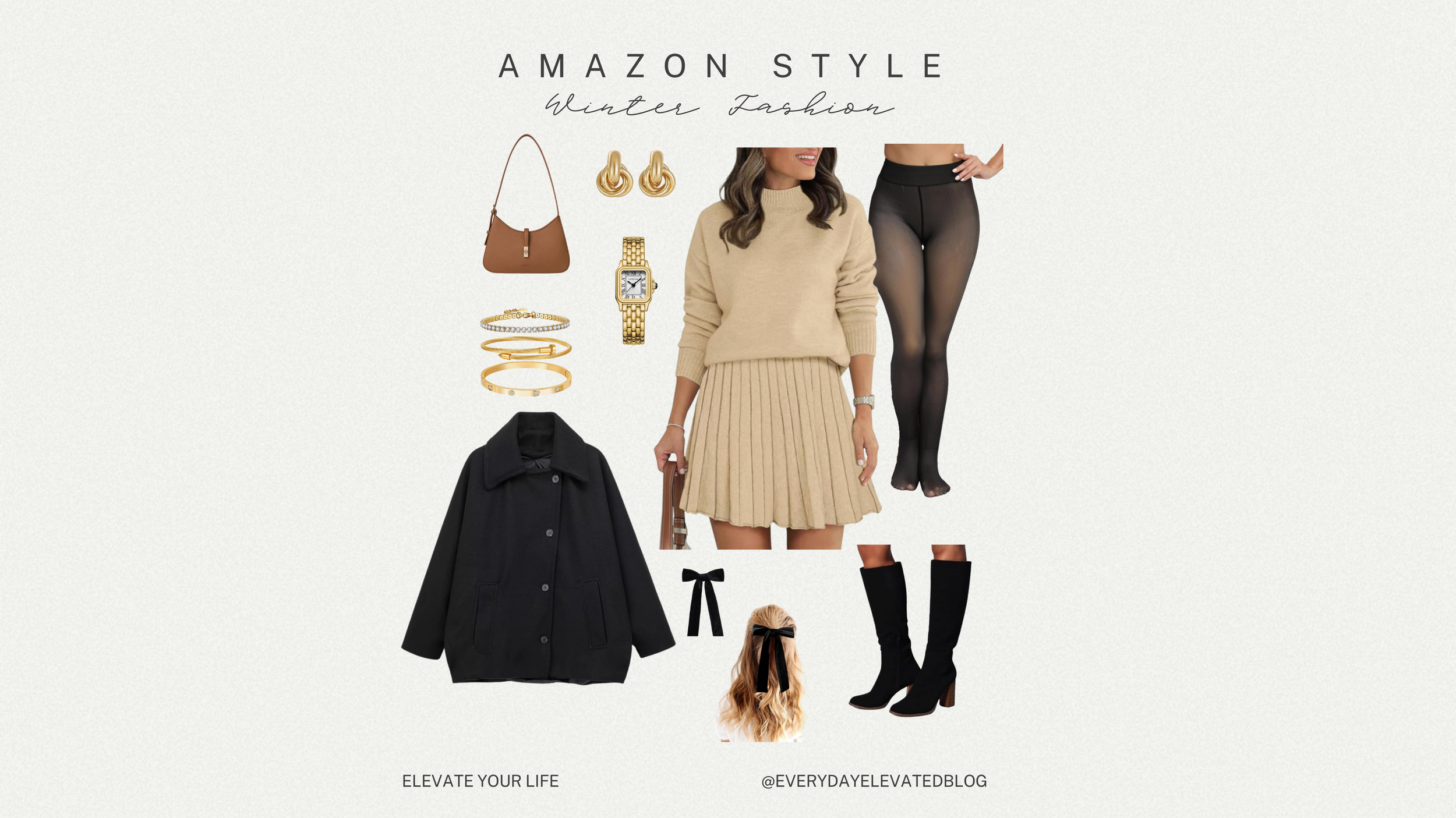 The Chic Sweater Dress Outfit I’m Loving for Winter