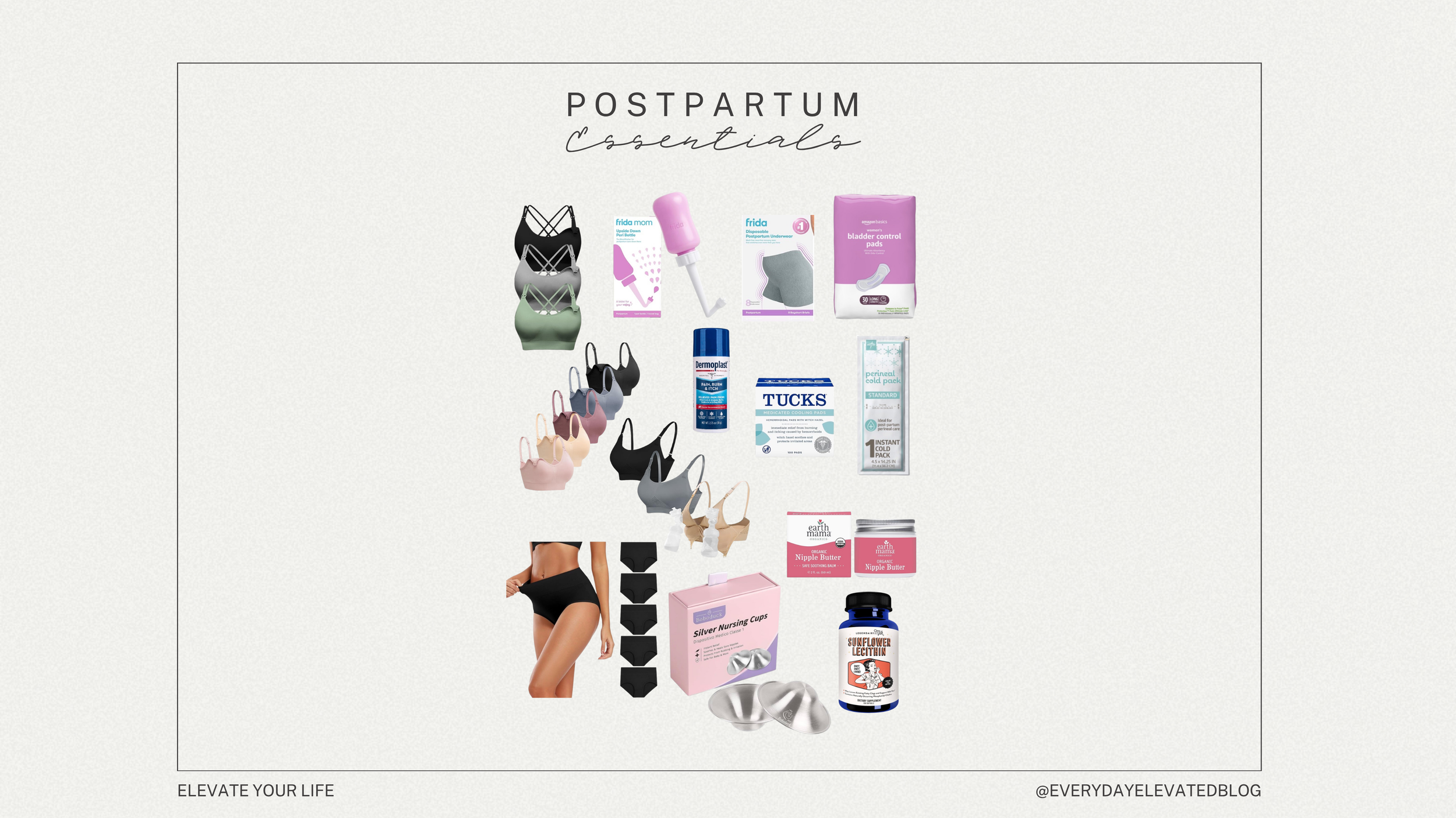 Postpartum Essentials That Actually Help (From a New Mom)