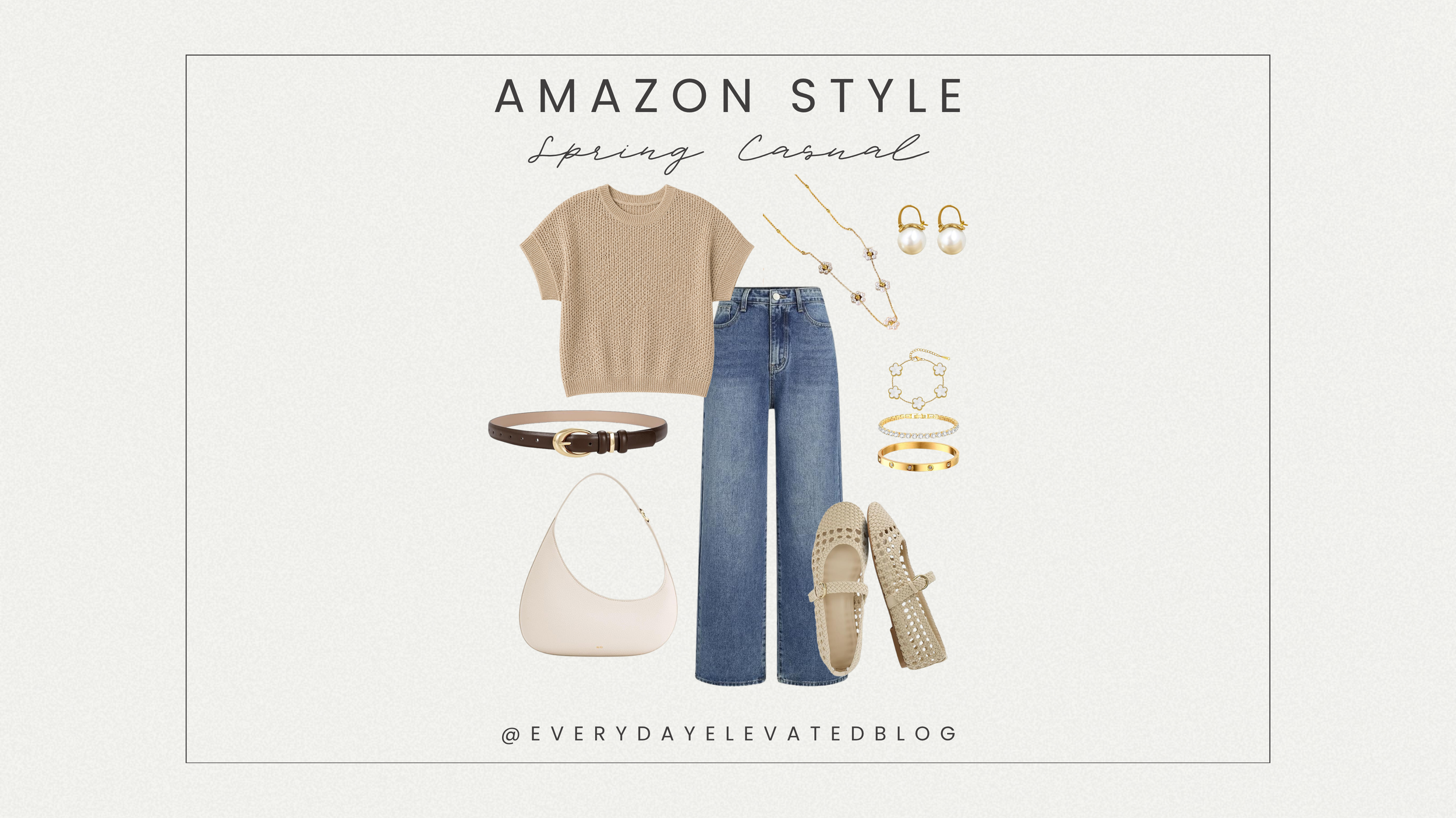 Casual Outfit with Jeans (Easy Everyday Spring Look)