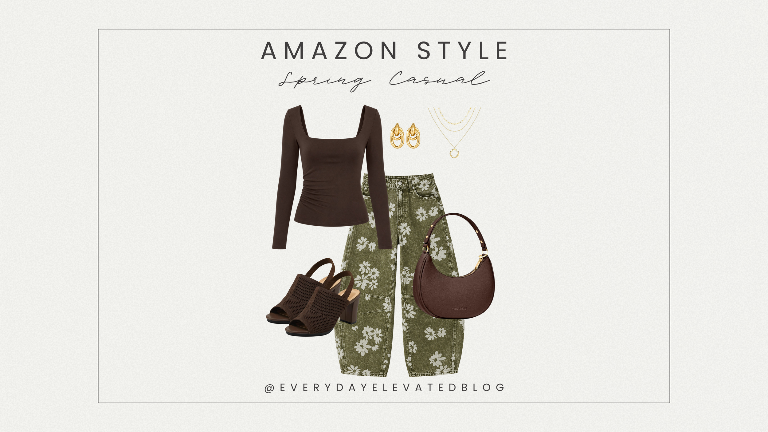 Spring Casual Outfit Idea That Looks Effortlessly Put Together