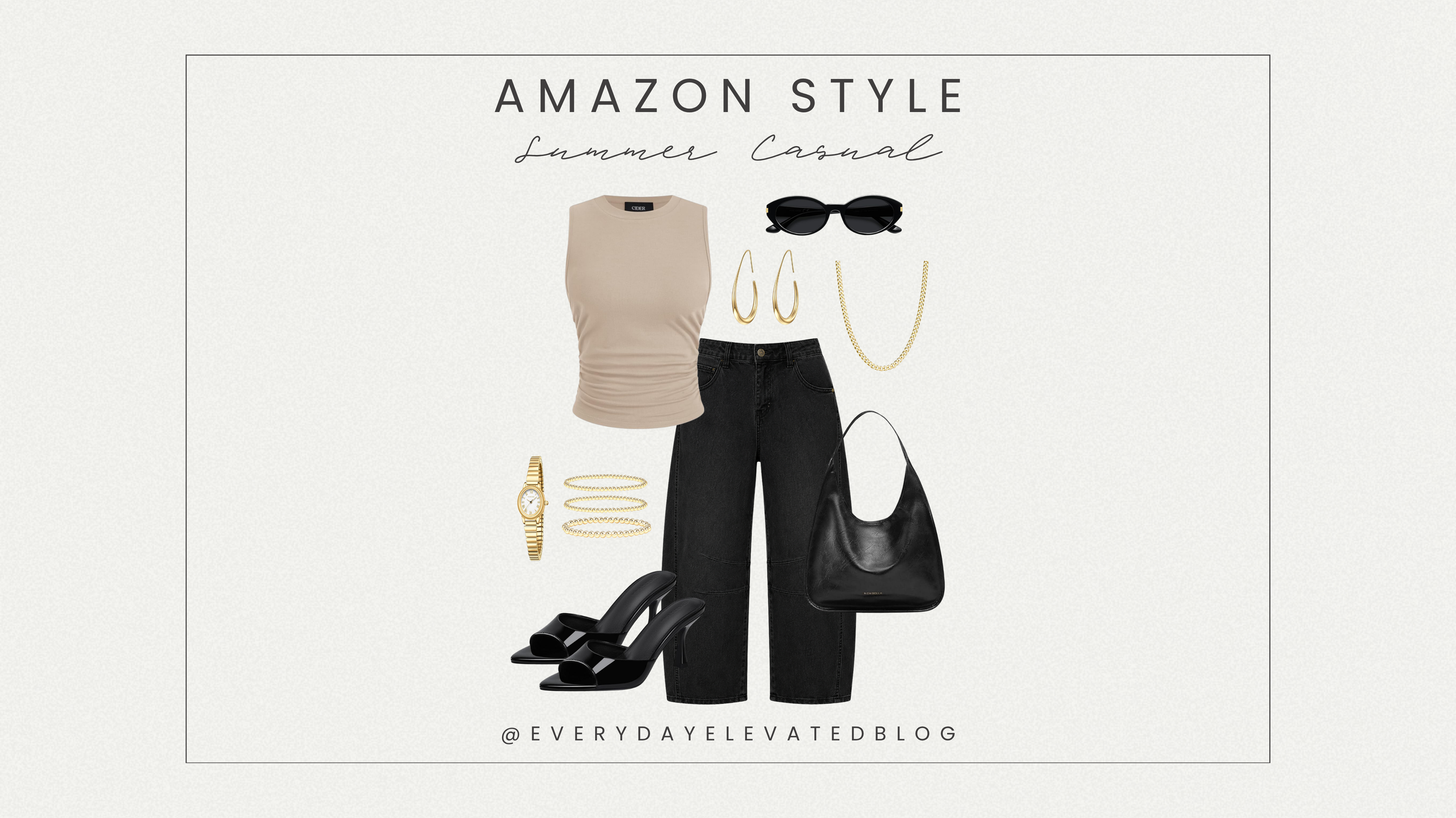Casual Summer Outfit Idea That Looks Effortlessly Chic