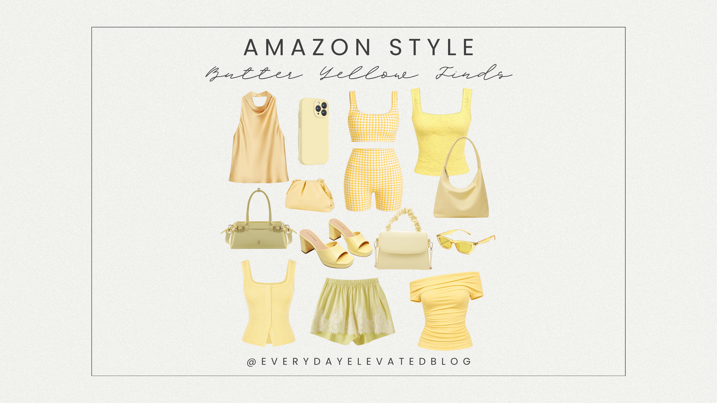 100+ Butter Yellow Amazon Finds You’ll Want to Add to Cart