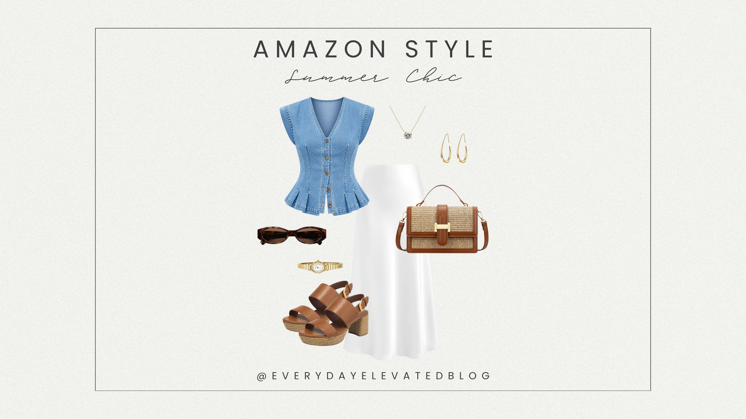 Summer Chic Outfit Idea That Looks Effortlessly Expensive