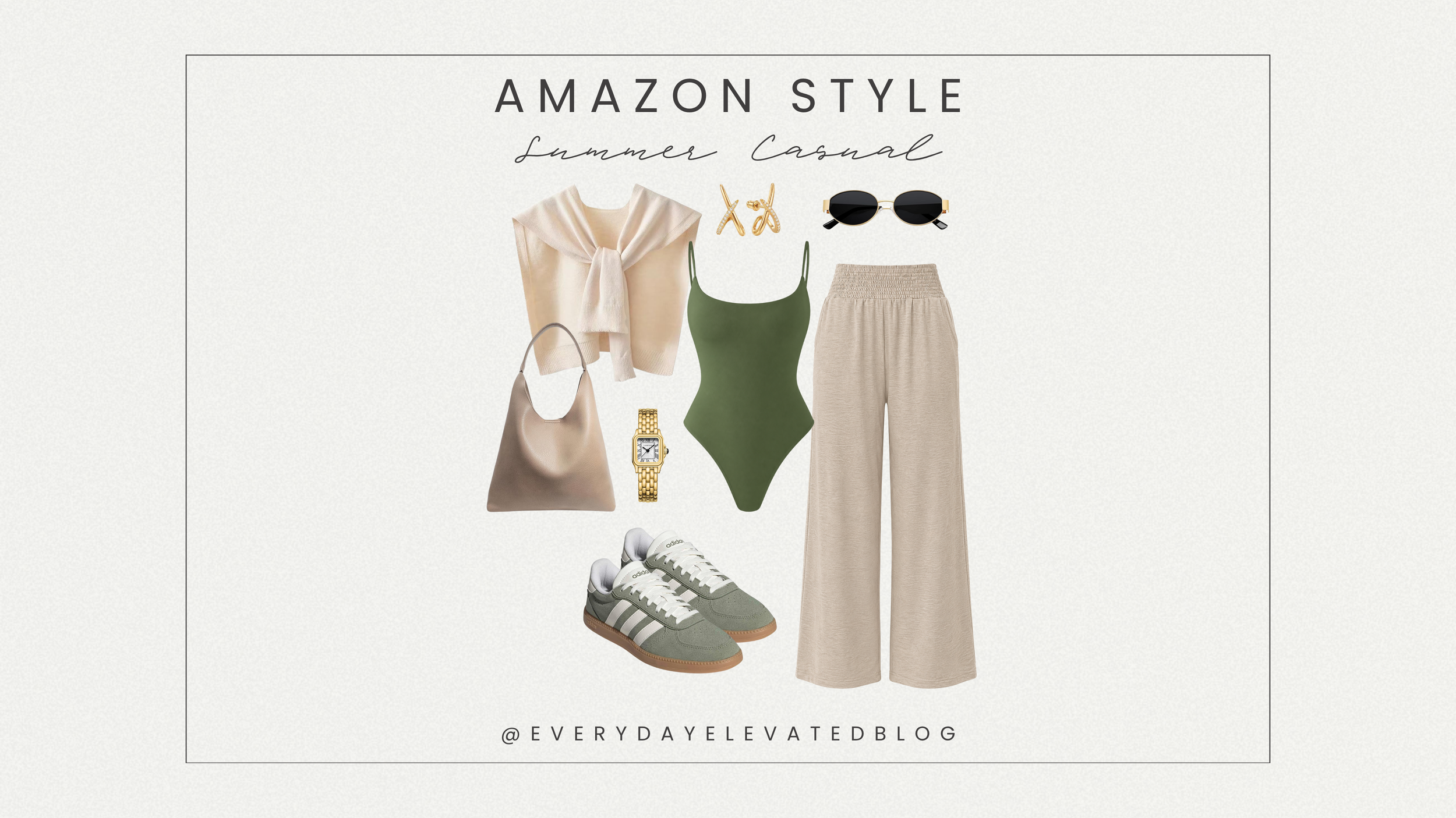 Casual Summer Outfit Idea That Looks Effortlessly Put Together