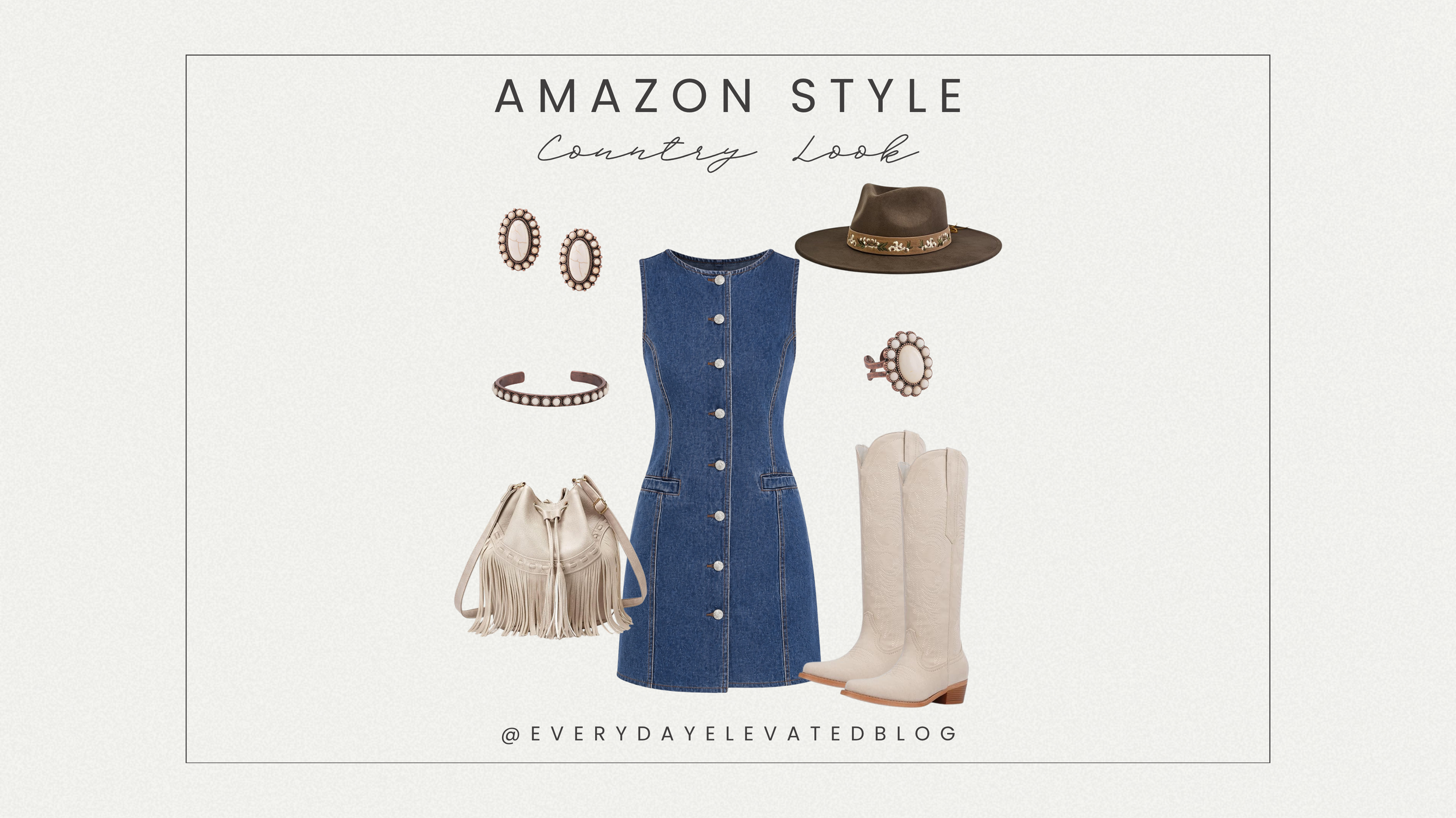 What to Wear to a Country Concert: Easy Amazon Outfit Idea