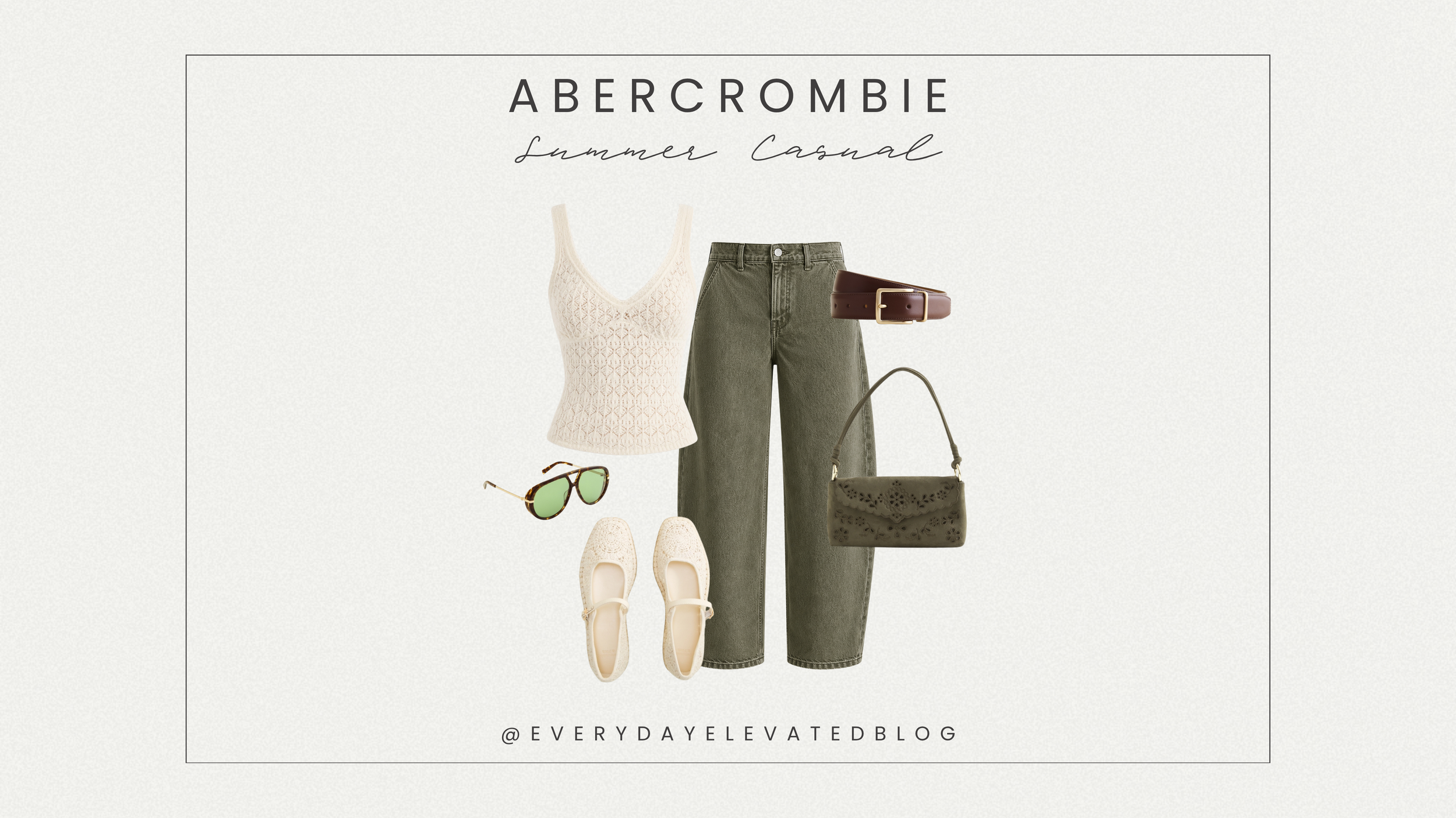Abercrombie Summer Casual Outfit You’ll Wear All Season Long