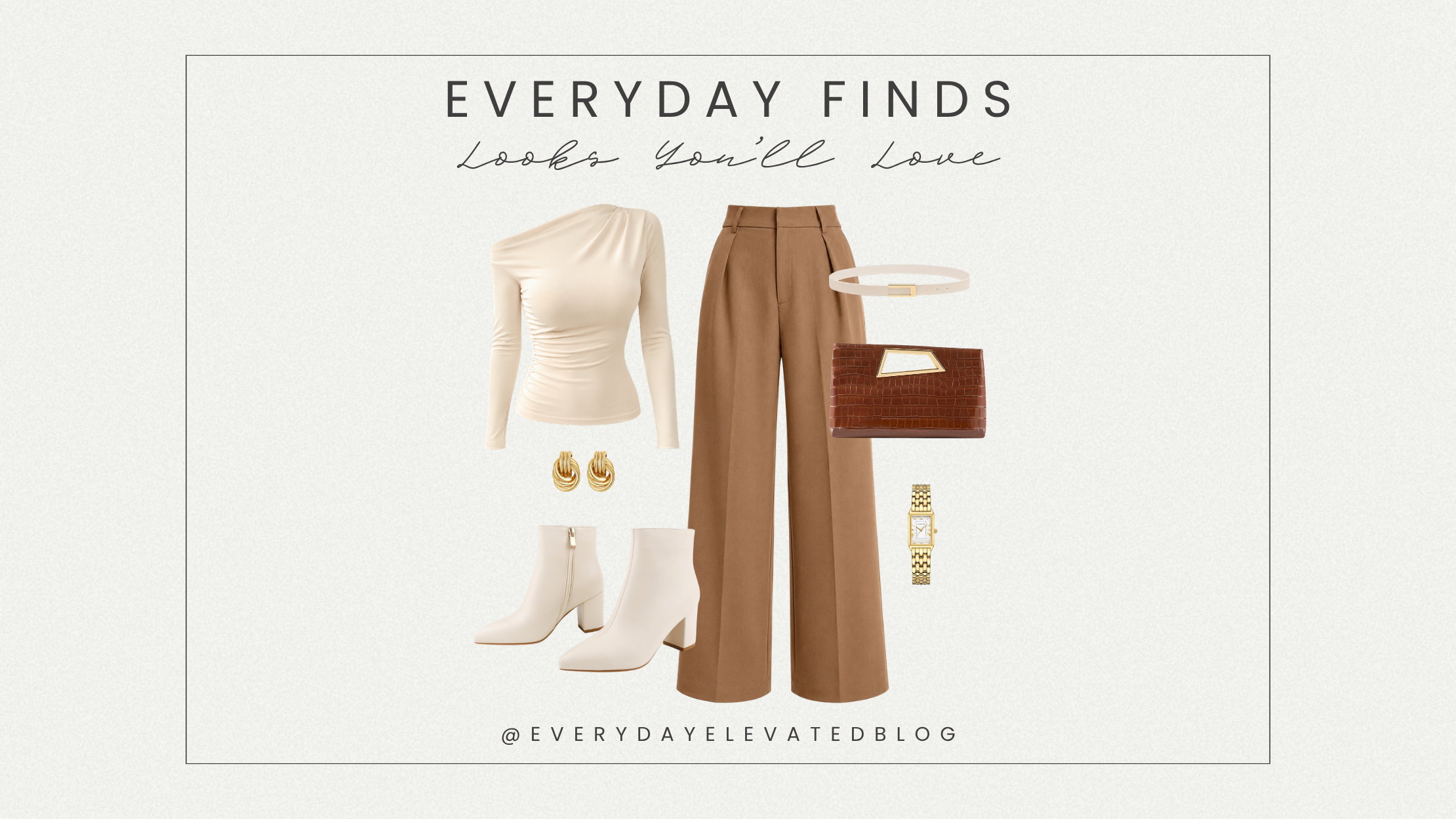 Dinner Date Outfit from Amazon: An Elegant Neutral Look That Looks So Much More Expensive