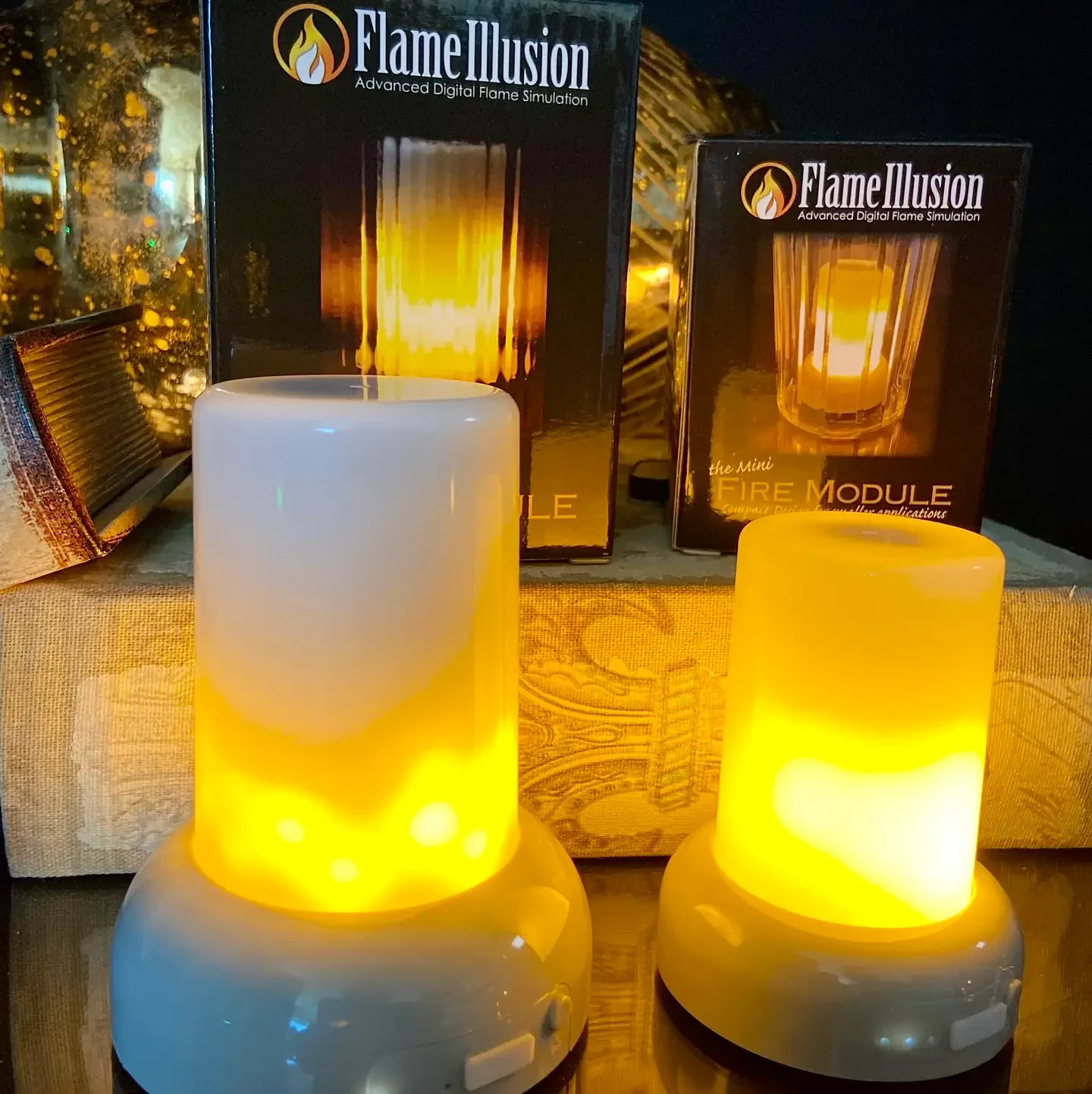 Flame Illusion 3.5wx4.5h