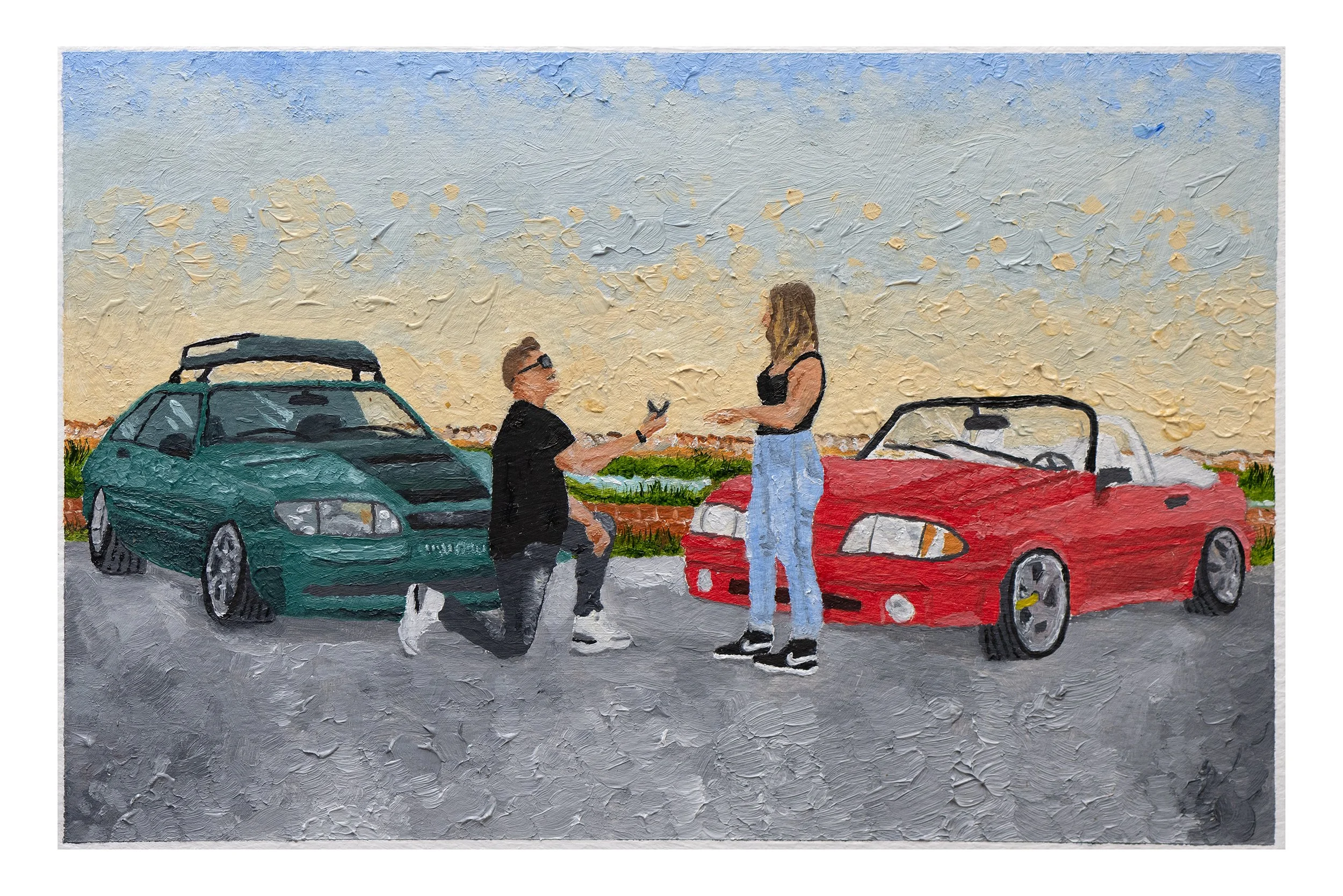 Proposal with Mustangs