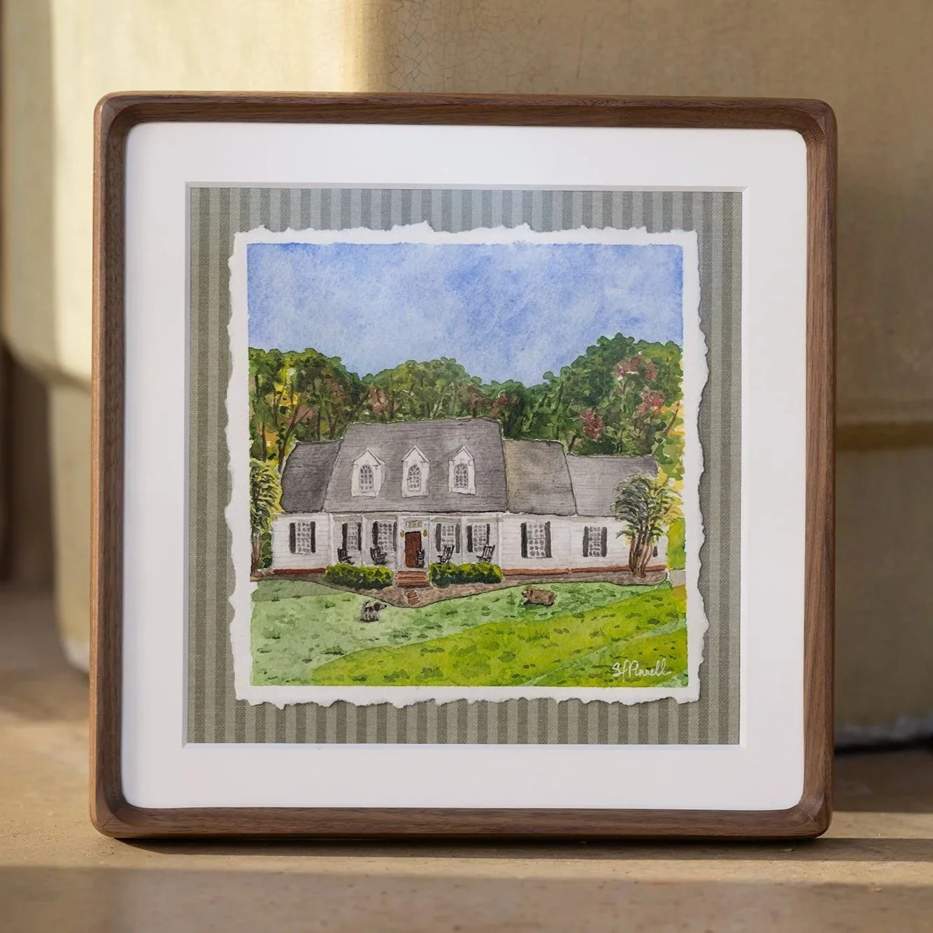 Home Portrait with Dogs