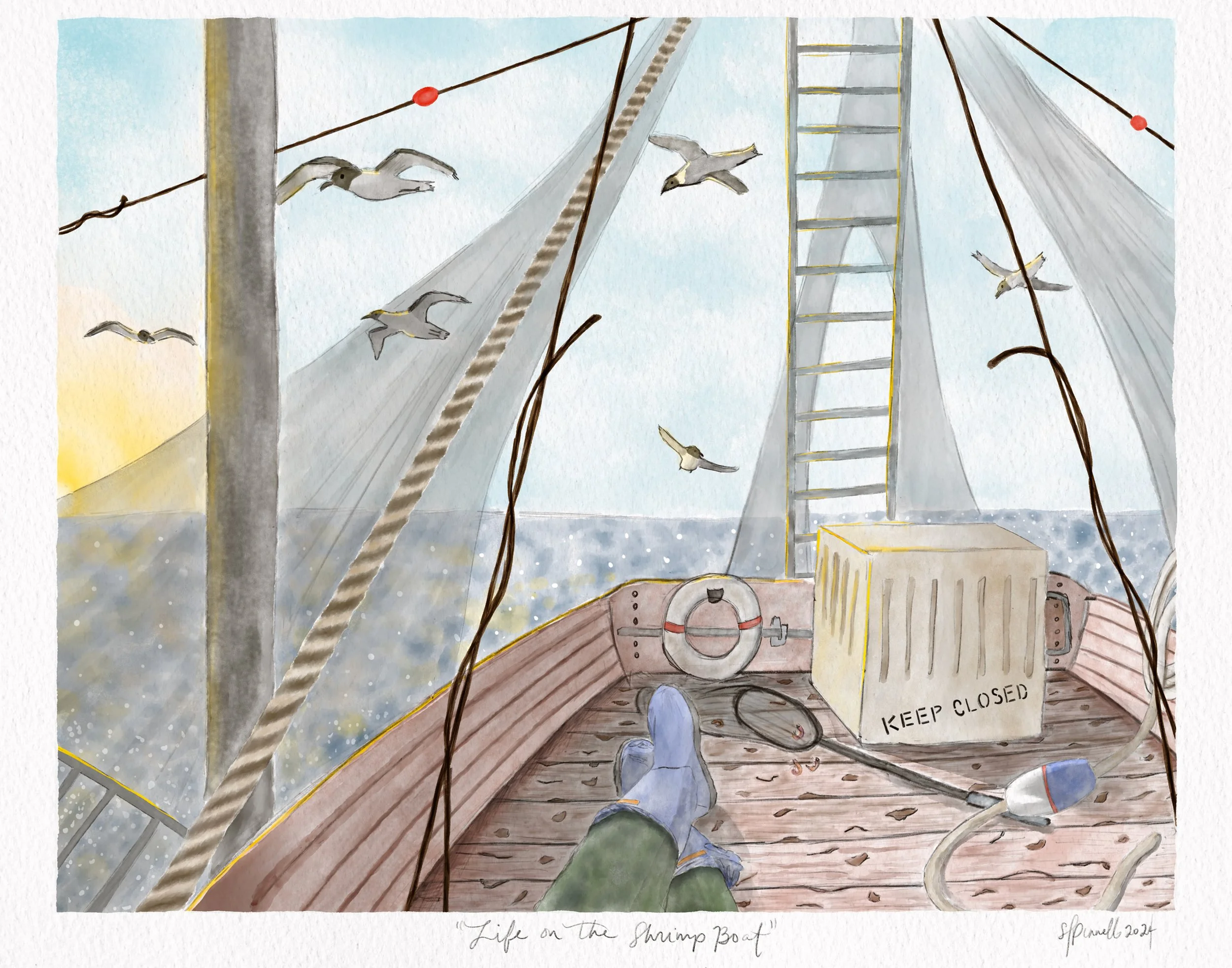 Life on the Shrimp Boat