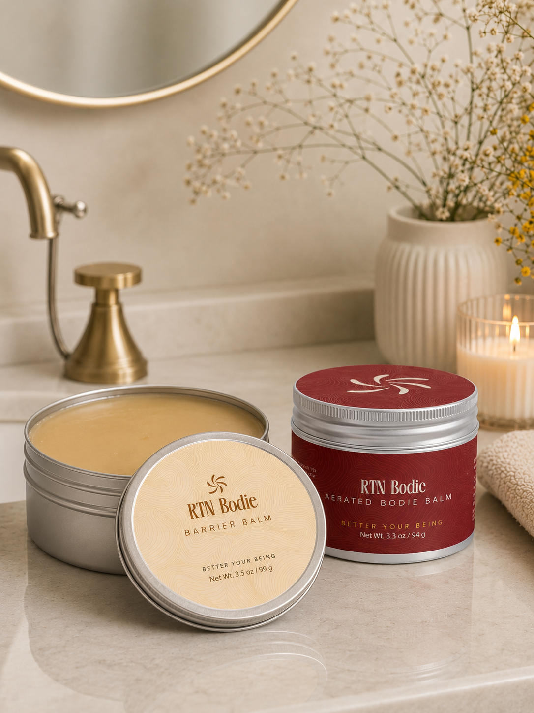 BUNDLE: Aerated Bodie Butter & Barrier Balm