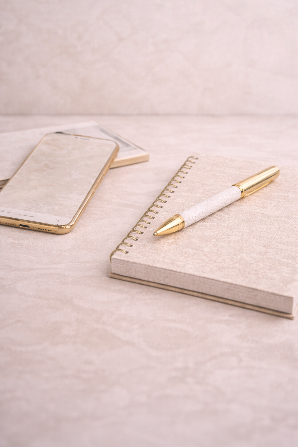 Bronze Beauty Studio client booking and beauty planning notebook